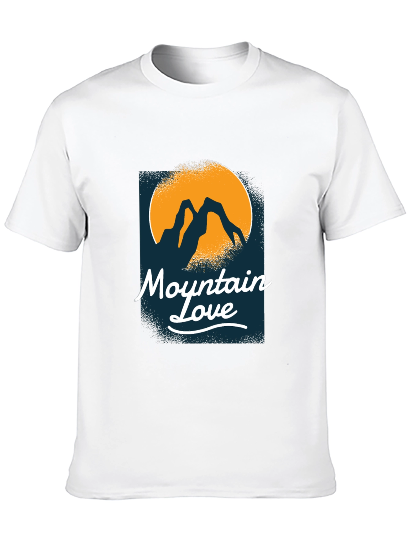 Mountain Love Black T-Shirt