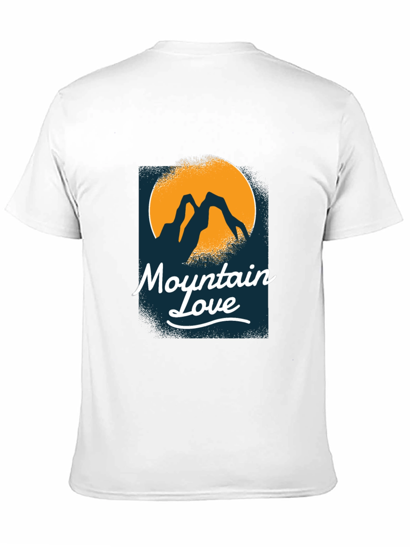 Mountain Love Black T-Shirt