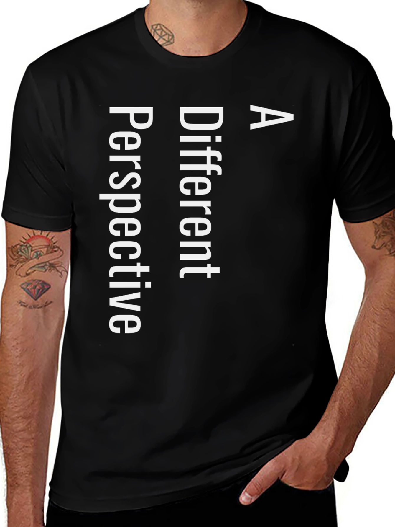 A Different Perspective Graphic Tee - Unique Statement Shirt