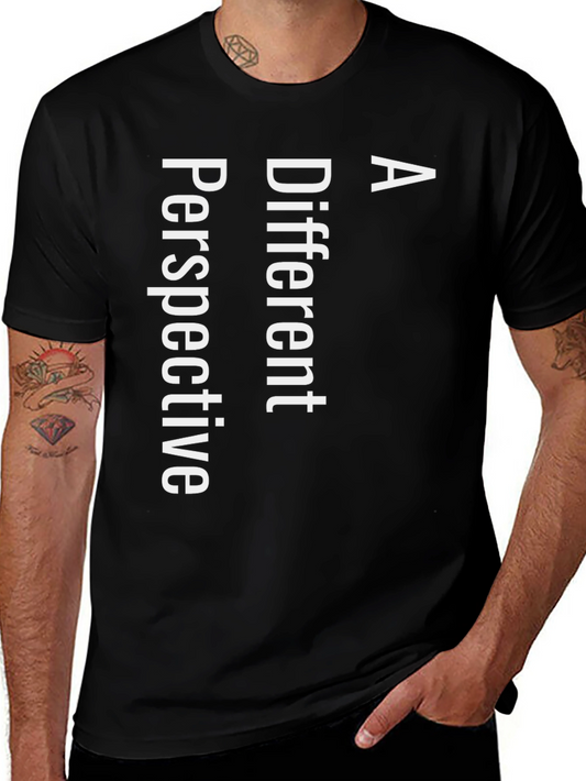 A Different Perspective Graphic Tee - Unique Statement Shirt