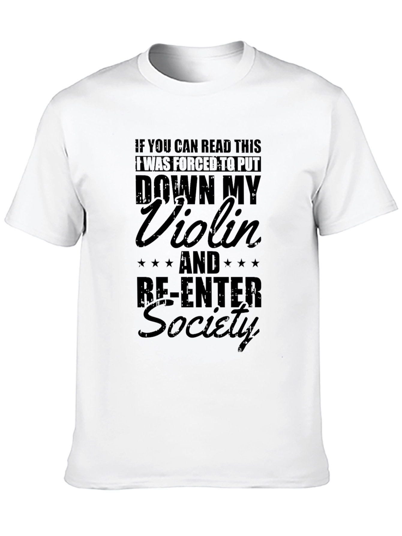 Violin Player Humor T-Shirt