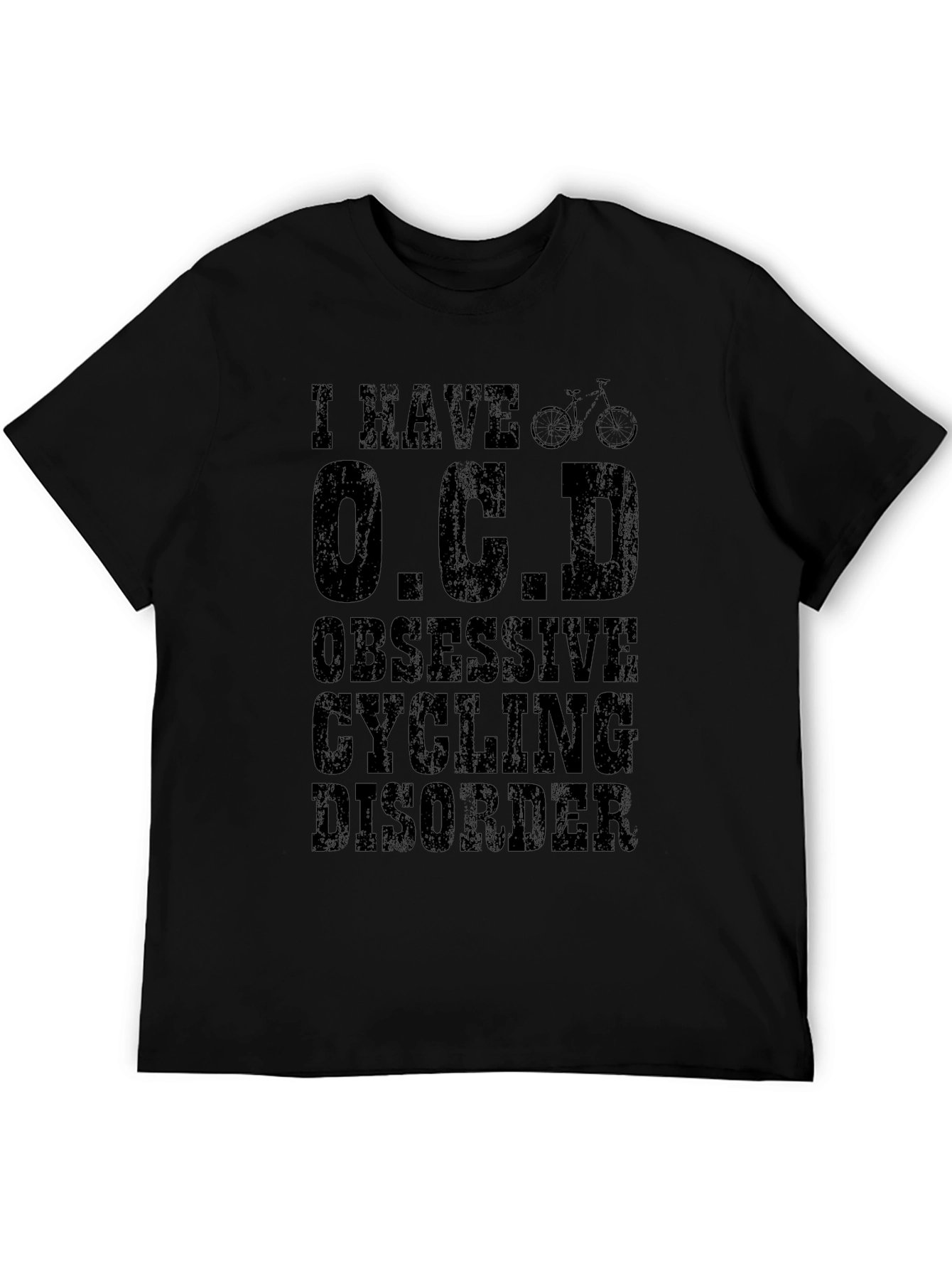 Funny OCD Obsessive Cycling Disorder T-Shirt