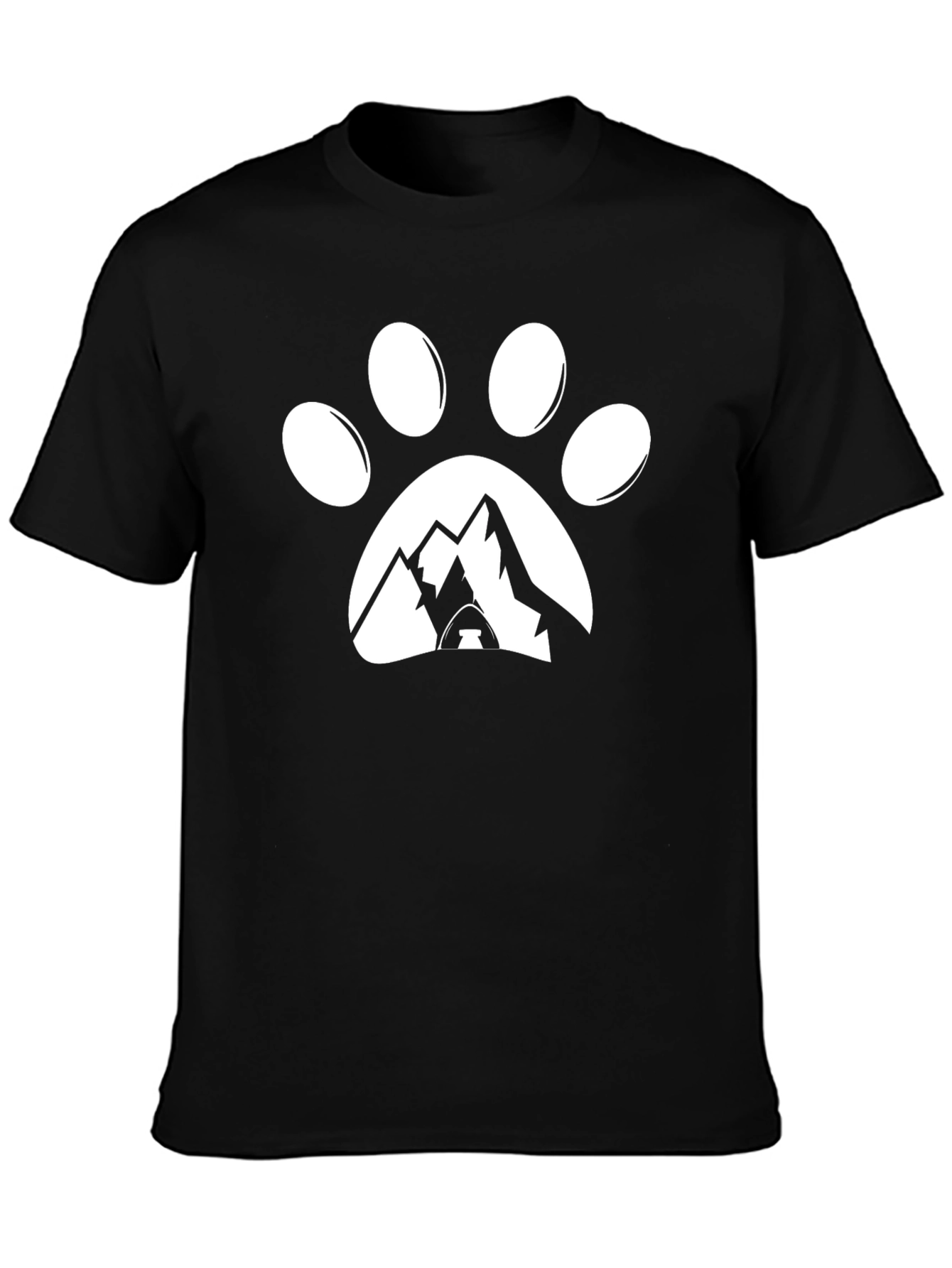 Dog Paw Mountain Adventure Tee