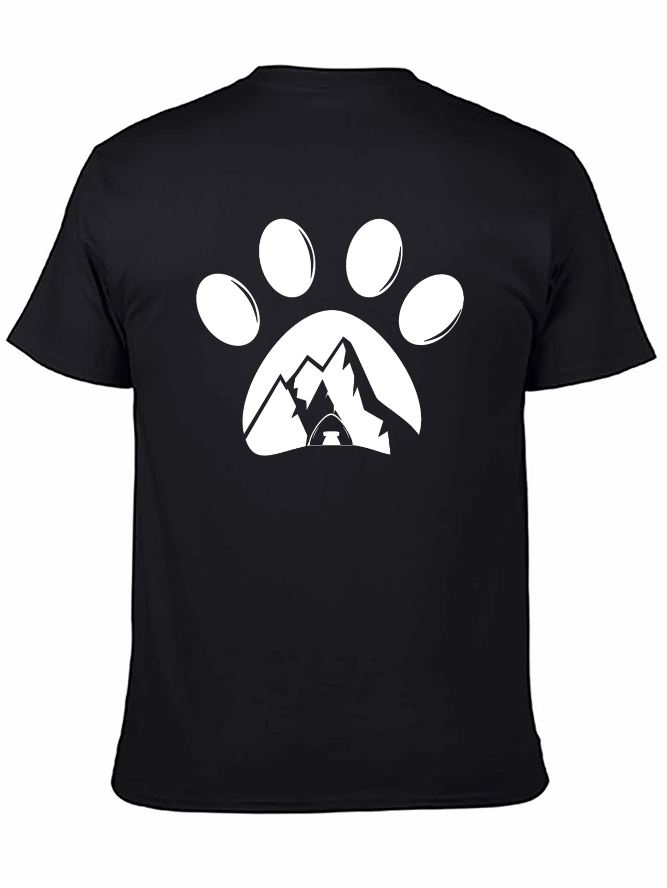 Dog Paw Mountain Adventure Tee