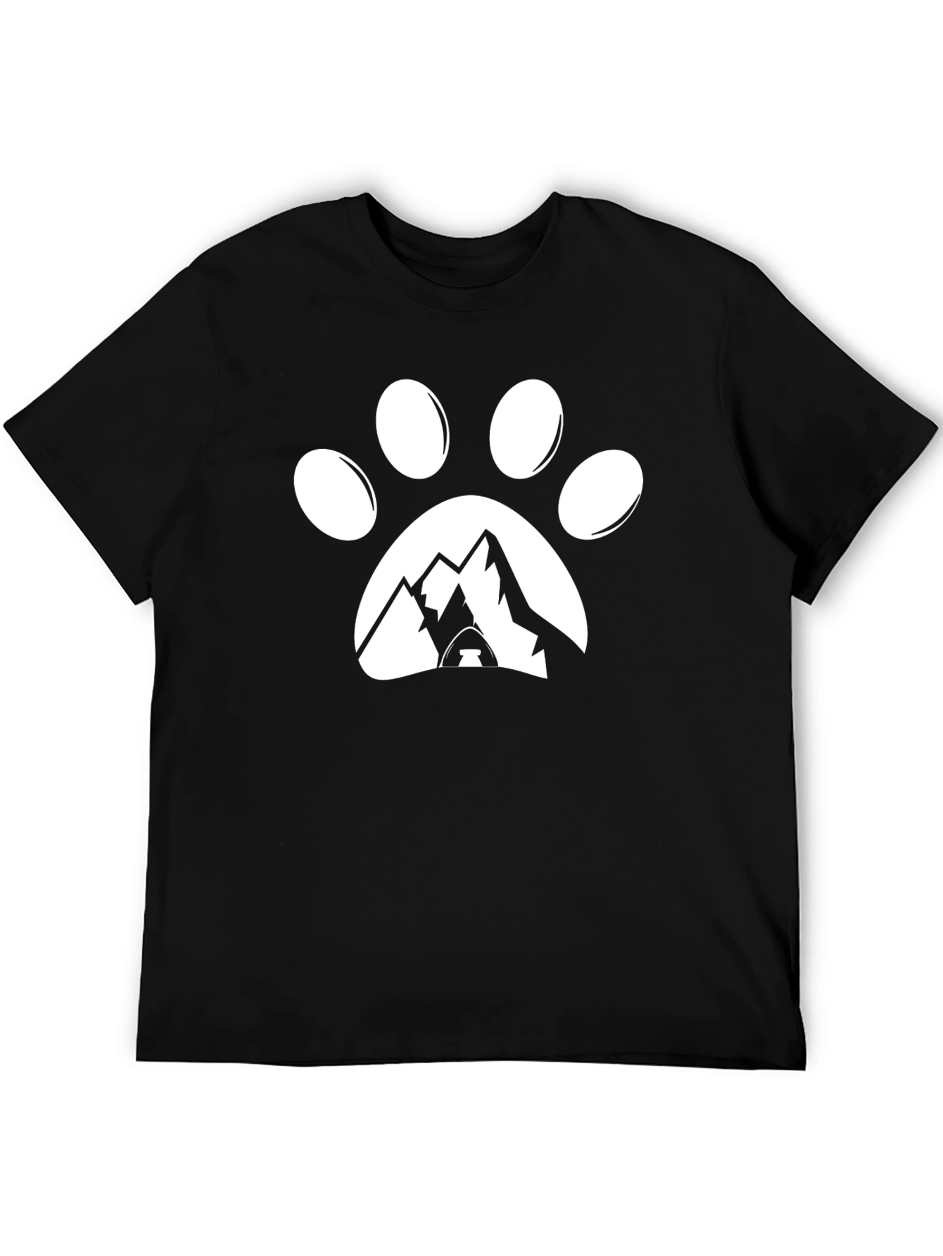 Dog Paw Mountain Adventure Tee