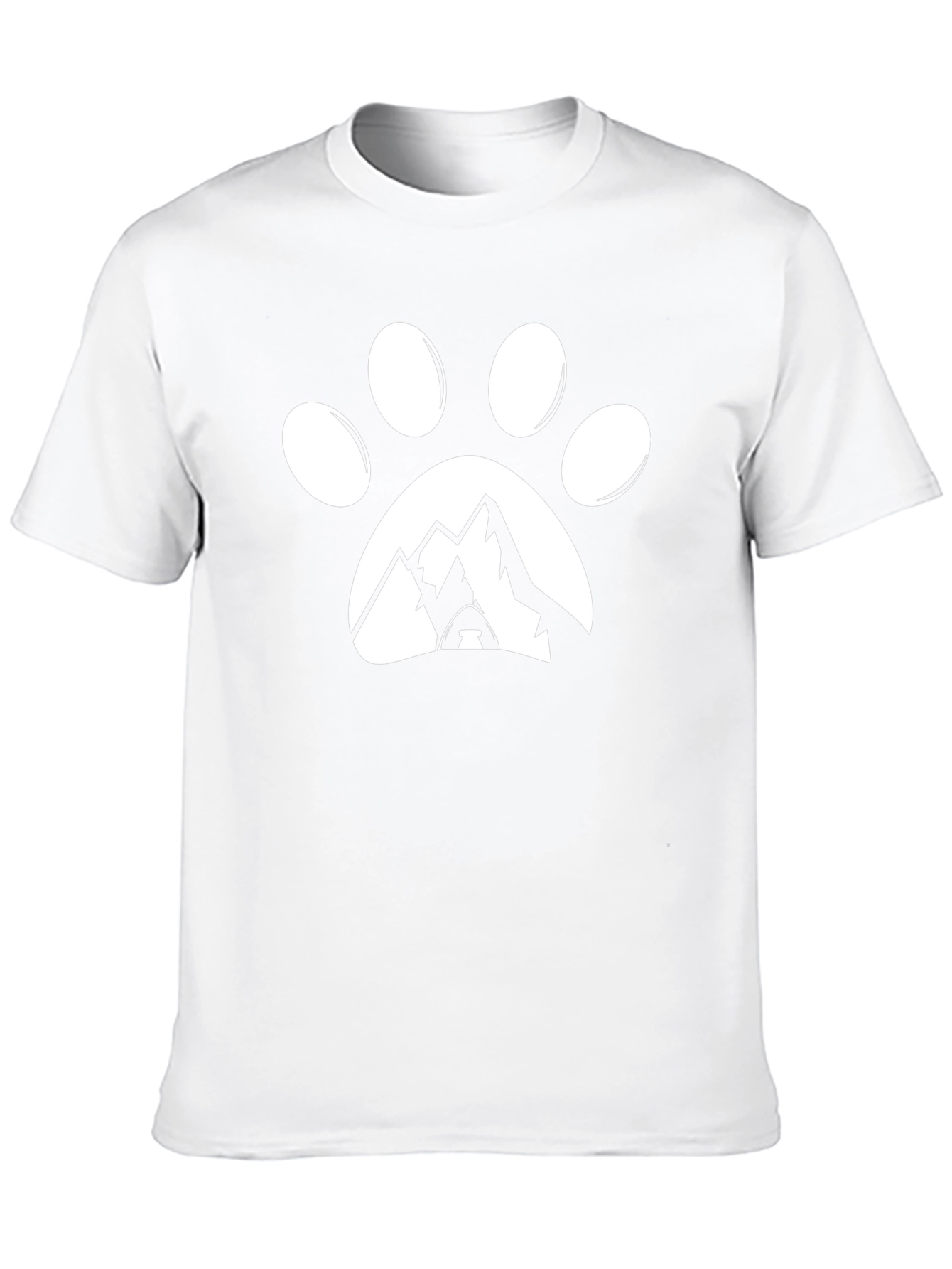 Dog Paw Mountain Adventure Tee