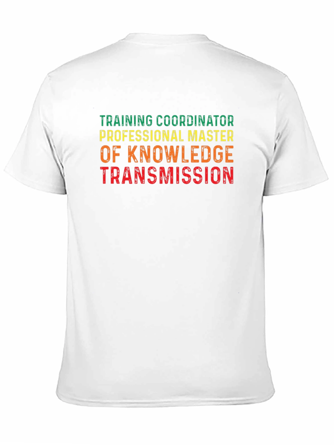 Training Coordinator T-Shirt Knowledge Transmission