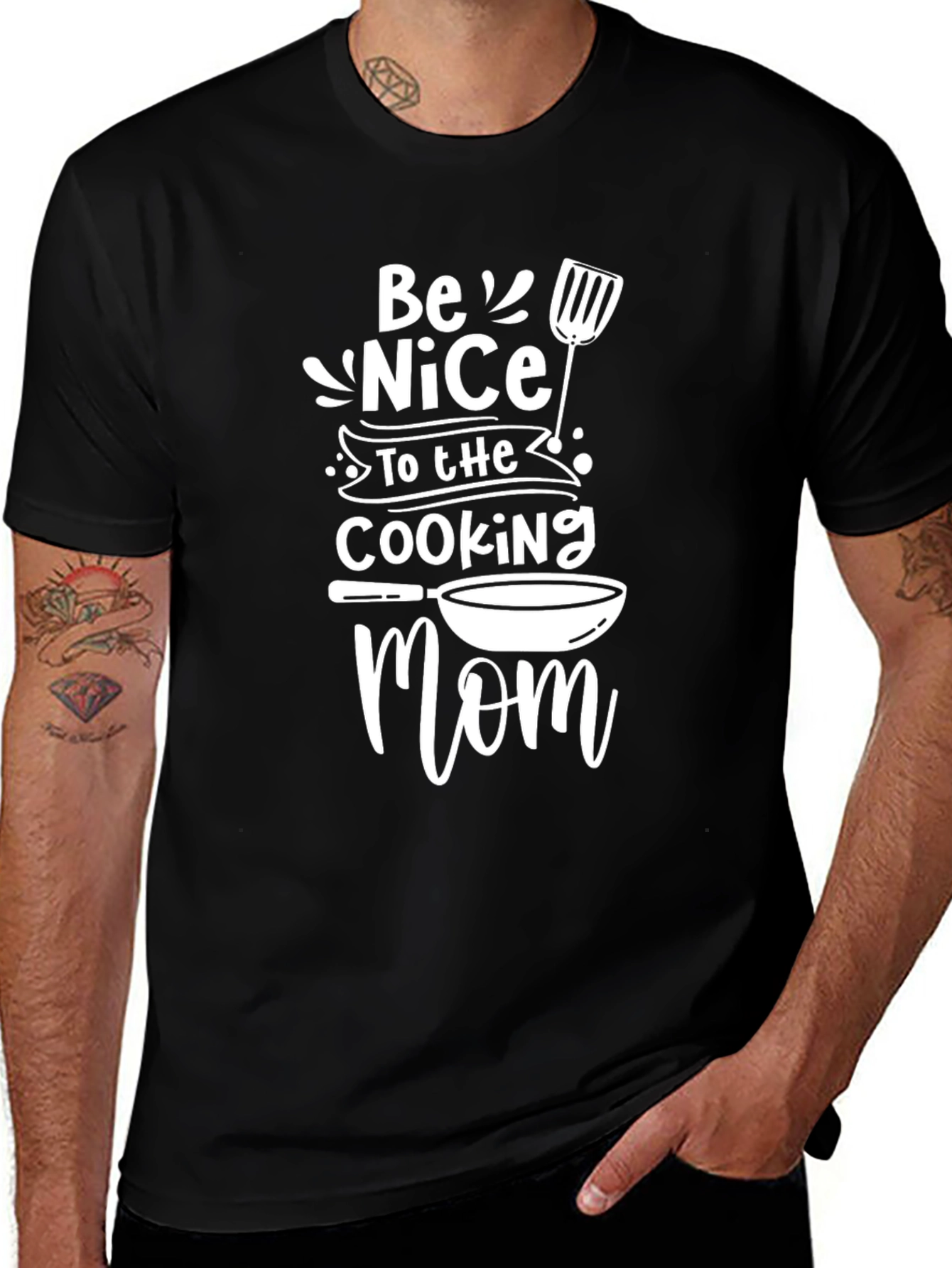Be Nice to the Cooking Mom T-Shirt