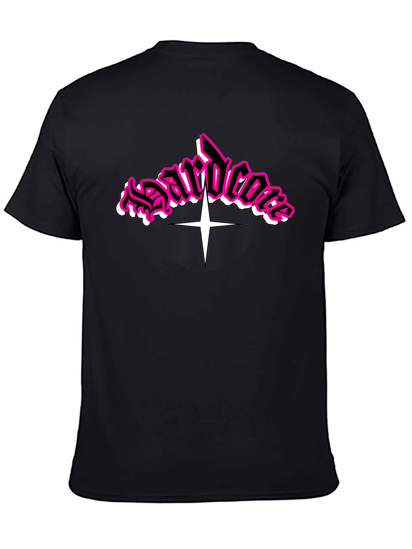 Hardcore T-Shirt Black with Graphic
