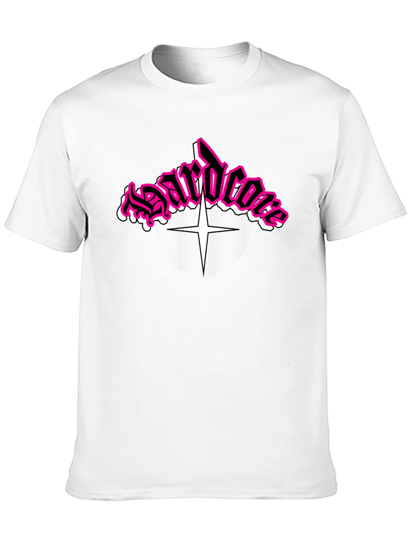 Hardcore T-Shirt Black with Graphic