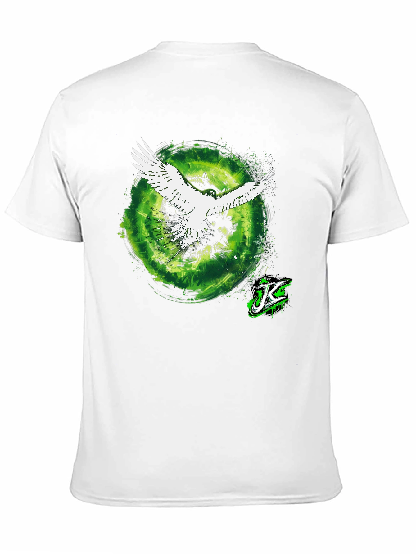 Eagle Portal Graphic Tee - Cool Black T-Shirt
