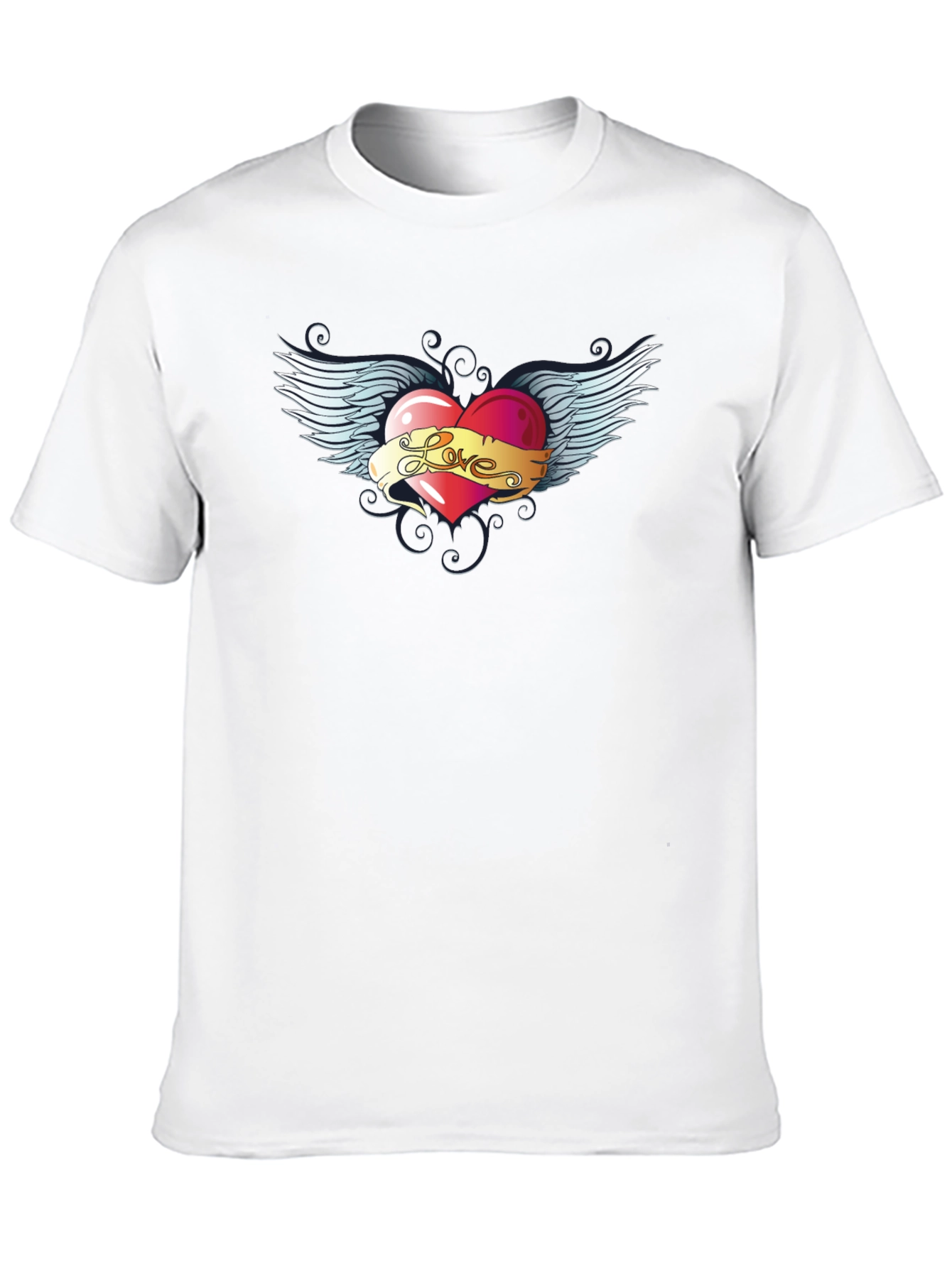 Heart Wings Love T-Shirt
