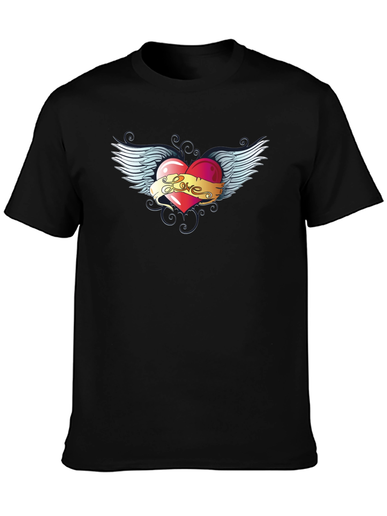 Heart Wings Love T-Shirt