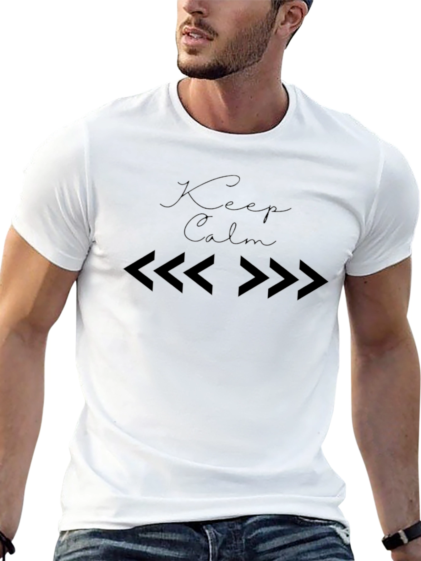 Keep Calm Black T-Shirt