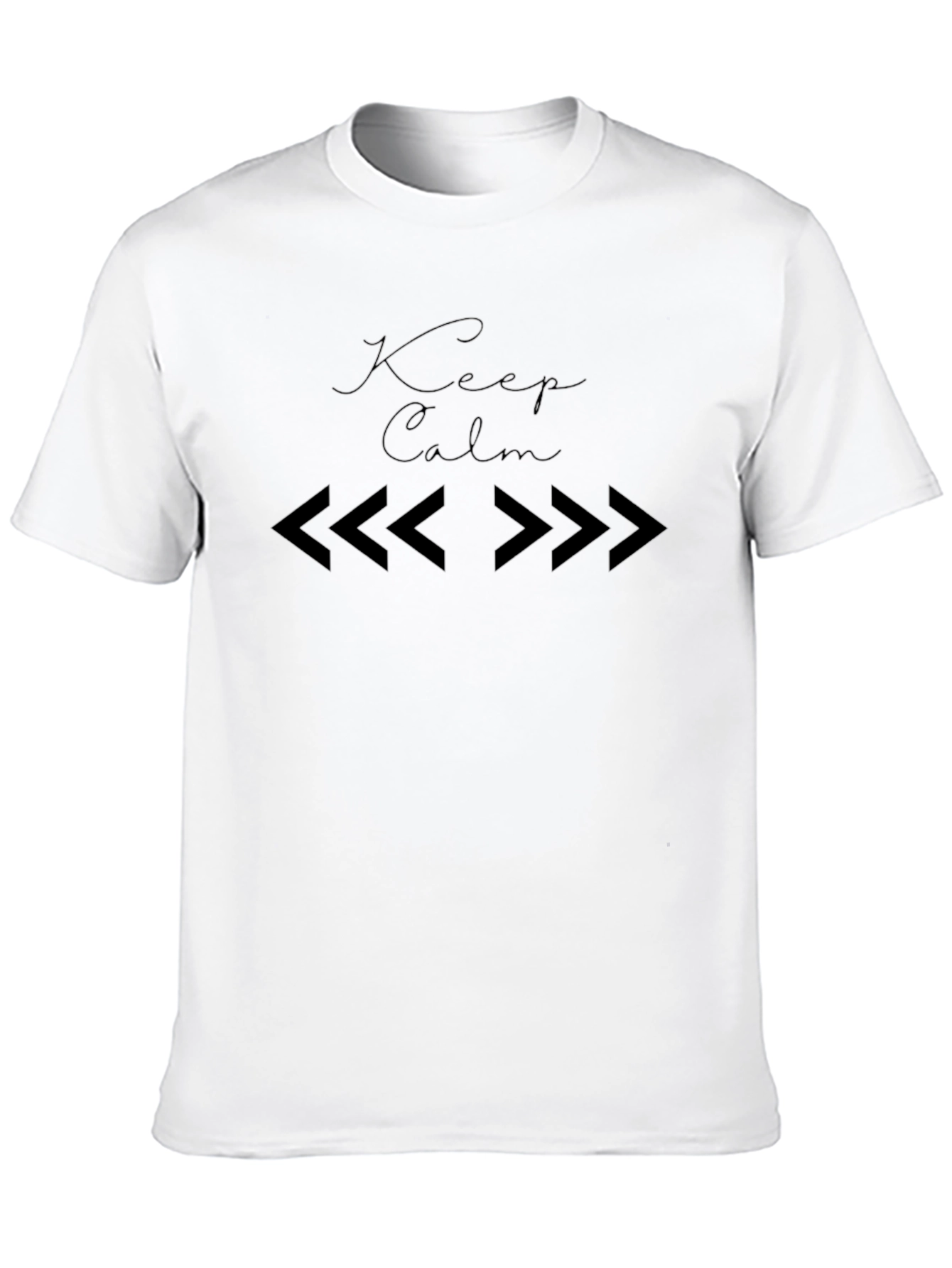 Keep Calm Black T-Shirt