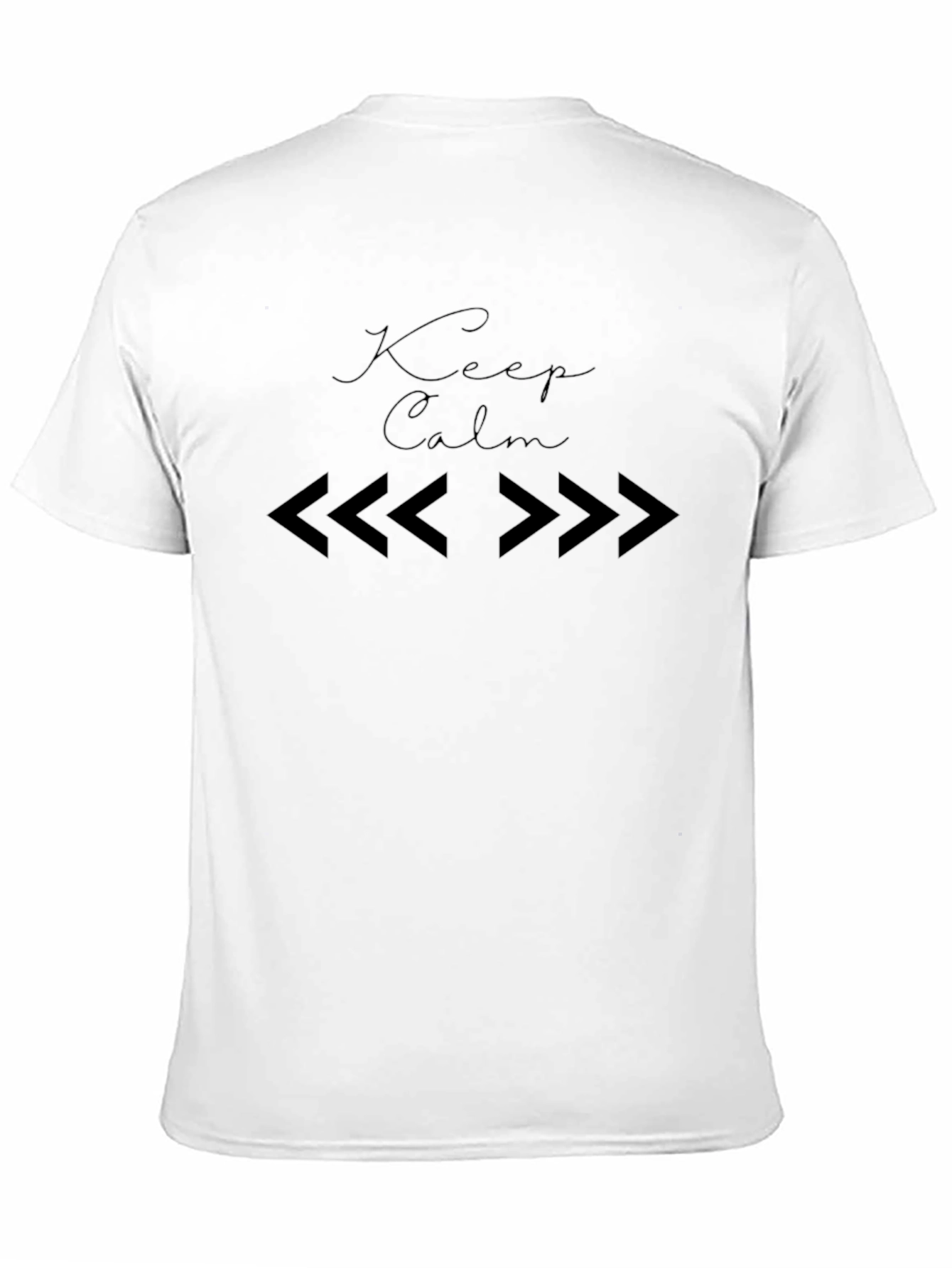 Keep Calm Black T-Shirt