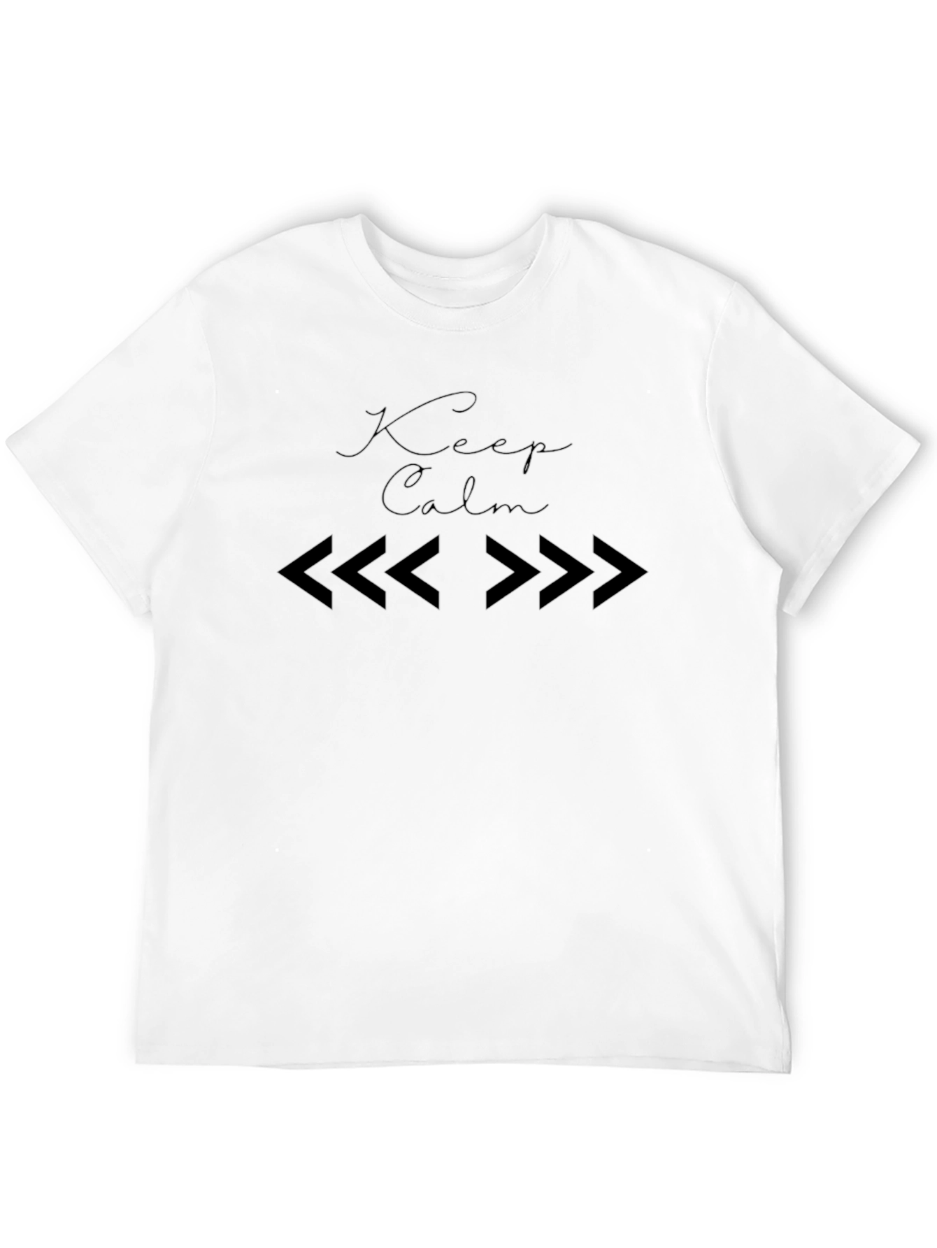 Keep Calm Black T-Shirt