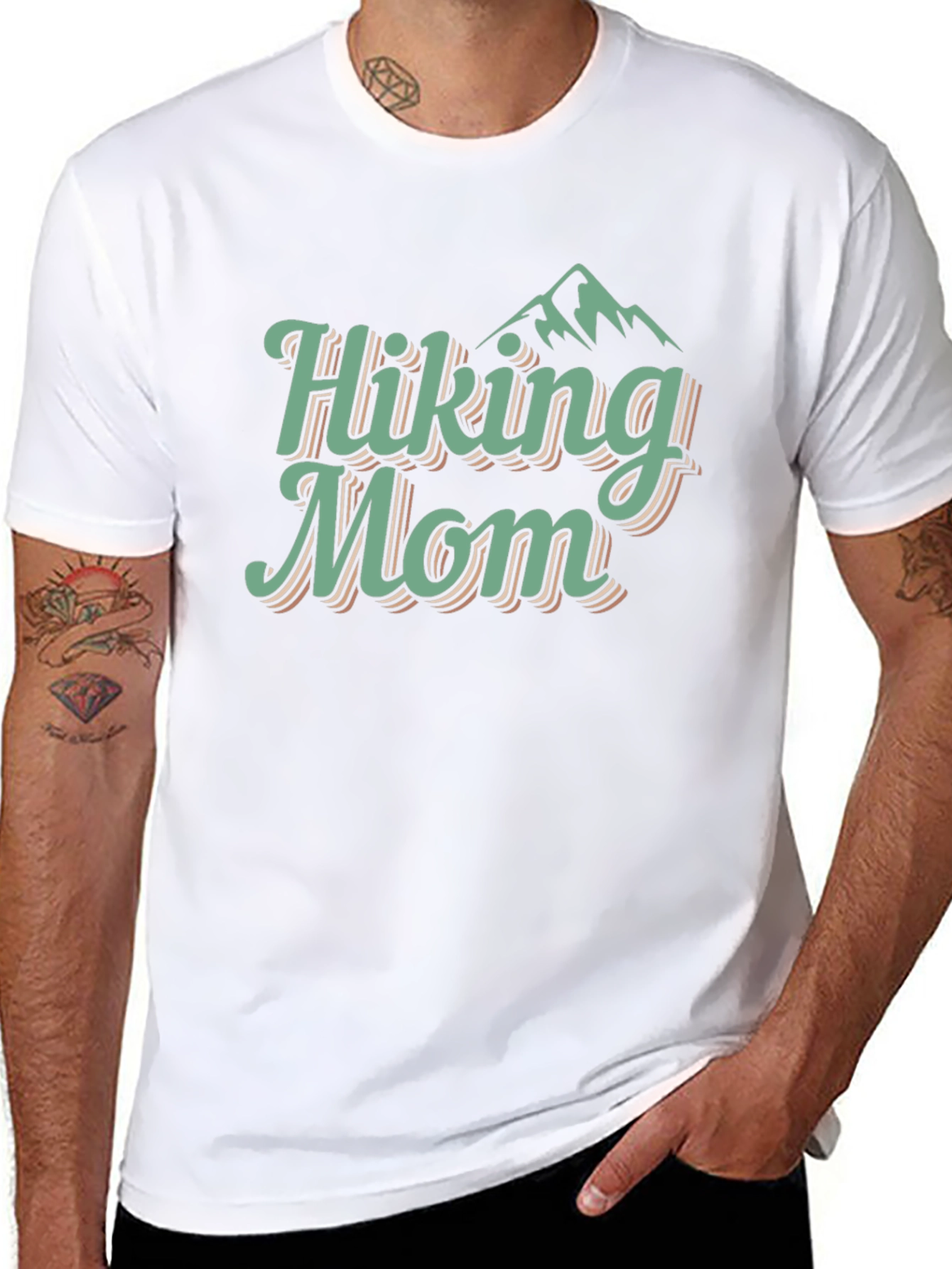 Hiking Mom Graphic Tee - Adventure Apparel