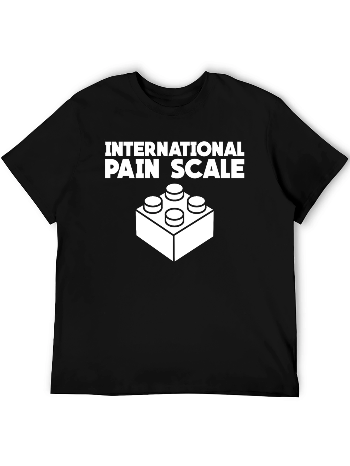 International Pain Scale T-Shirt - LEGO Brick Design