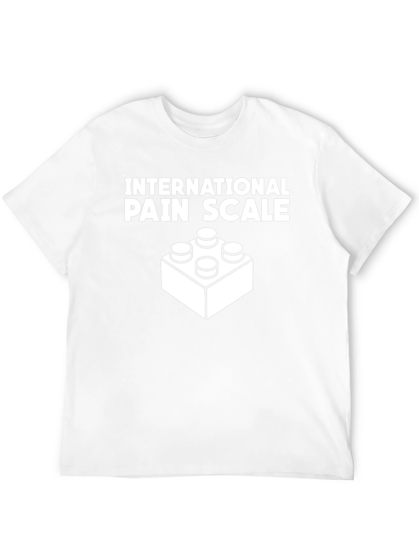 International Pain Scale T-Shirt - LEGO Brick Design