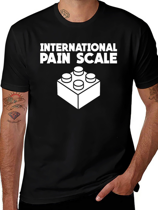 International Pain Scale T-Shirt - LEGO Brick Design