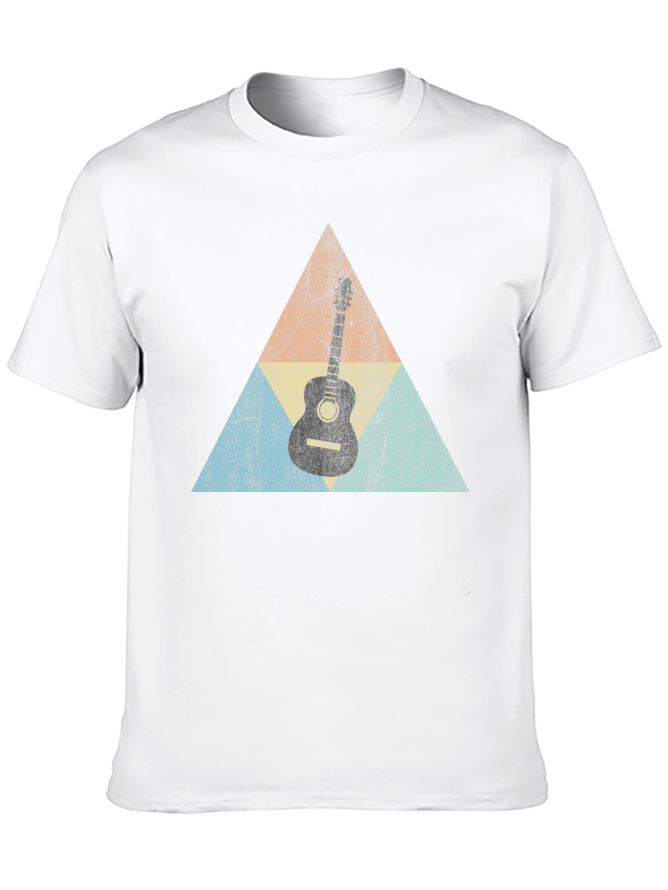 Guitar Triangle Retro T-Shirt
