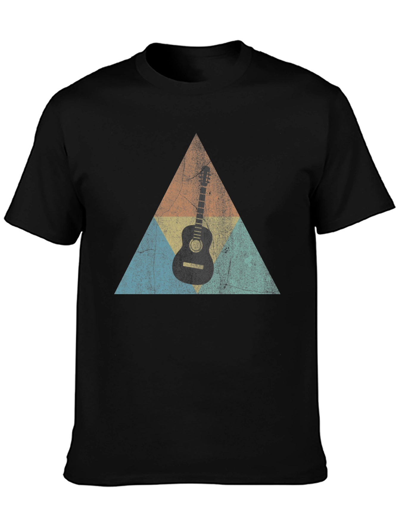 Guitar Triangle Retro T-Shirt