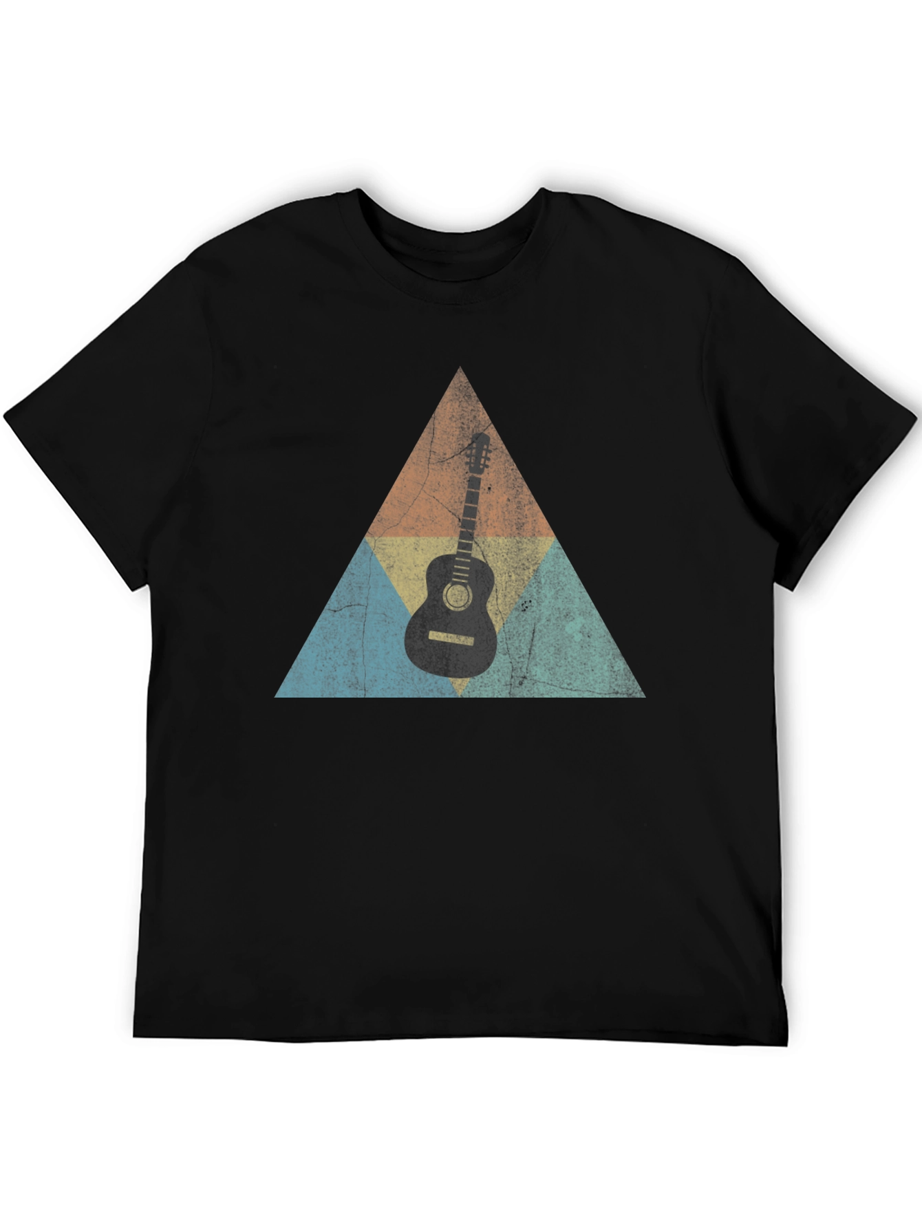 Guitar Triangle Retro T-Shirt