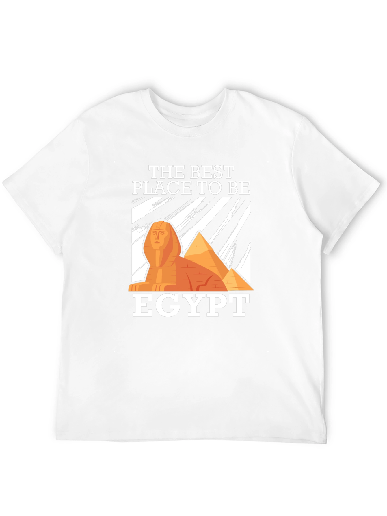 Egypt Sphinx Pyramid Graphic Tee