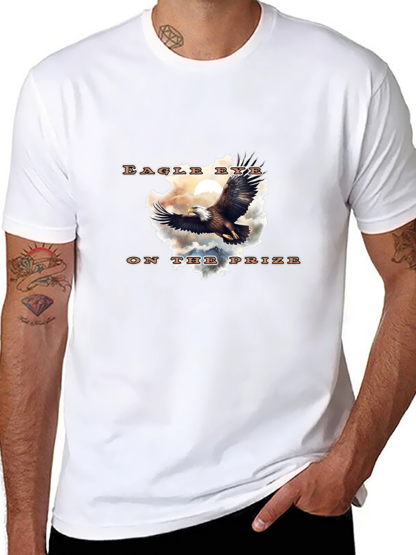 Eagle Eye T-Shirt - On The Prize Graphic Tee