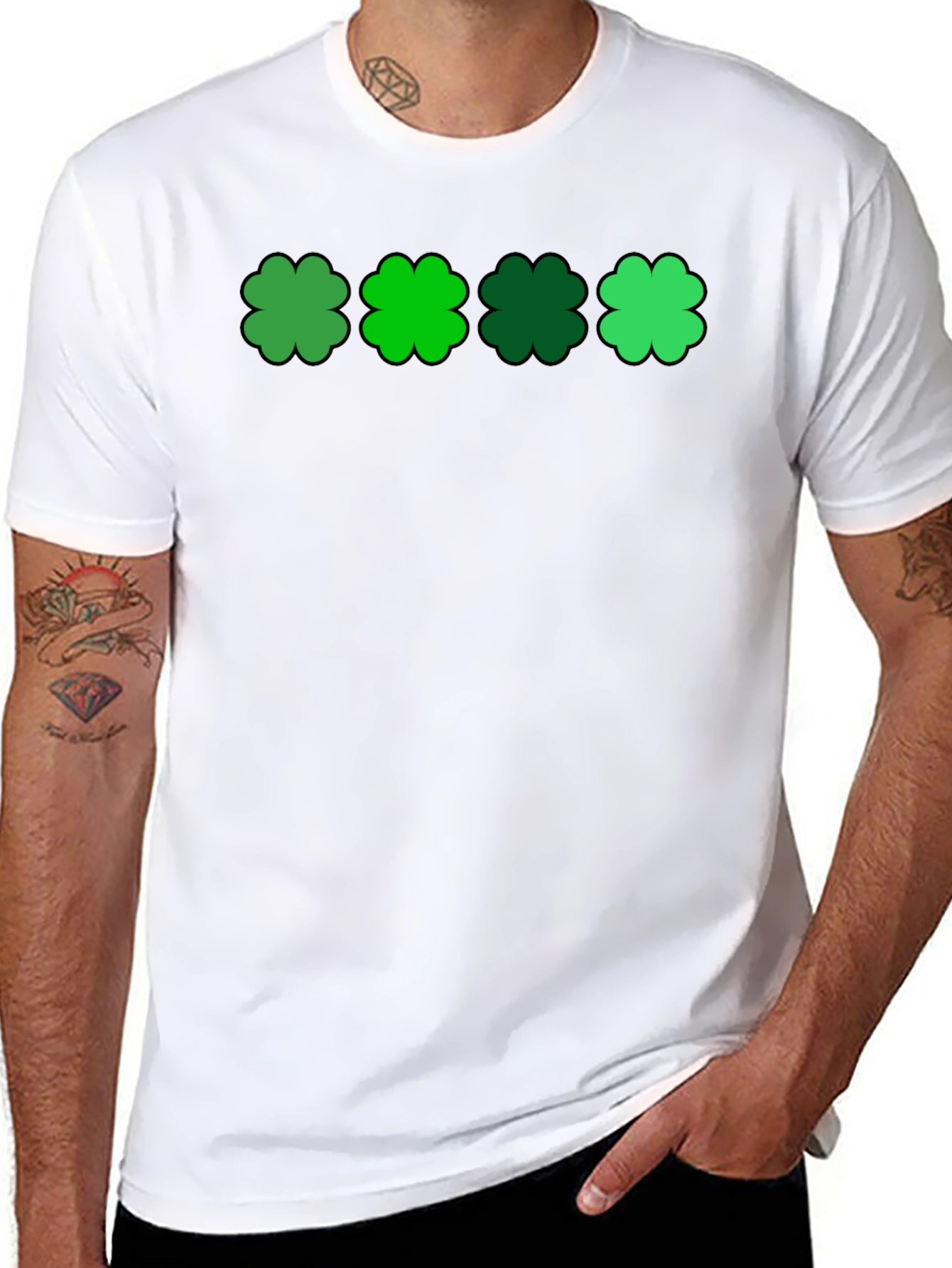 Lucky Clover T-Shirt - St. Patricks Day Tee