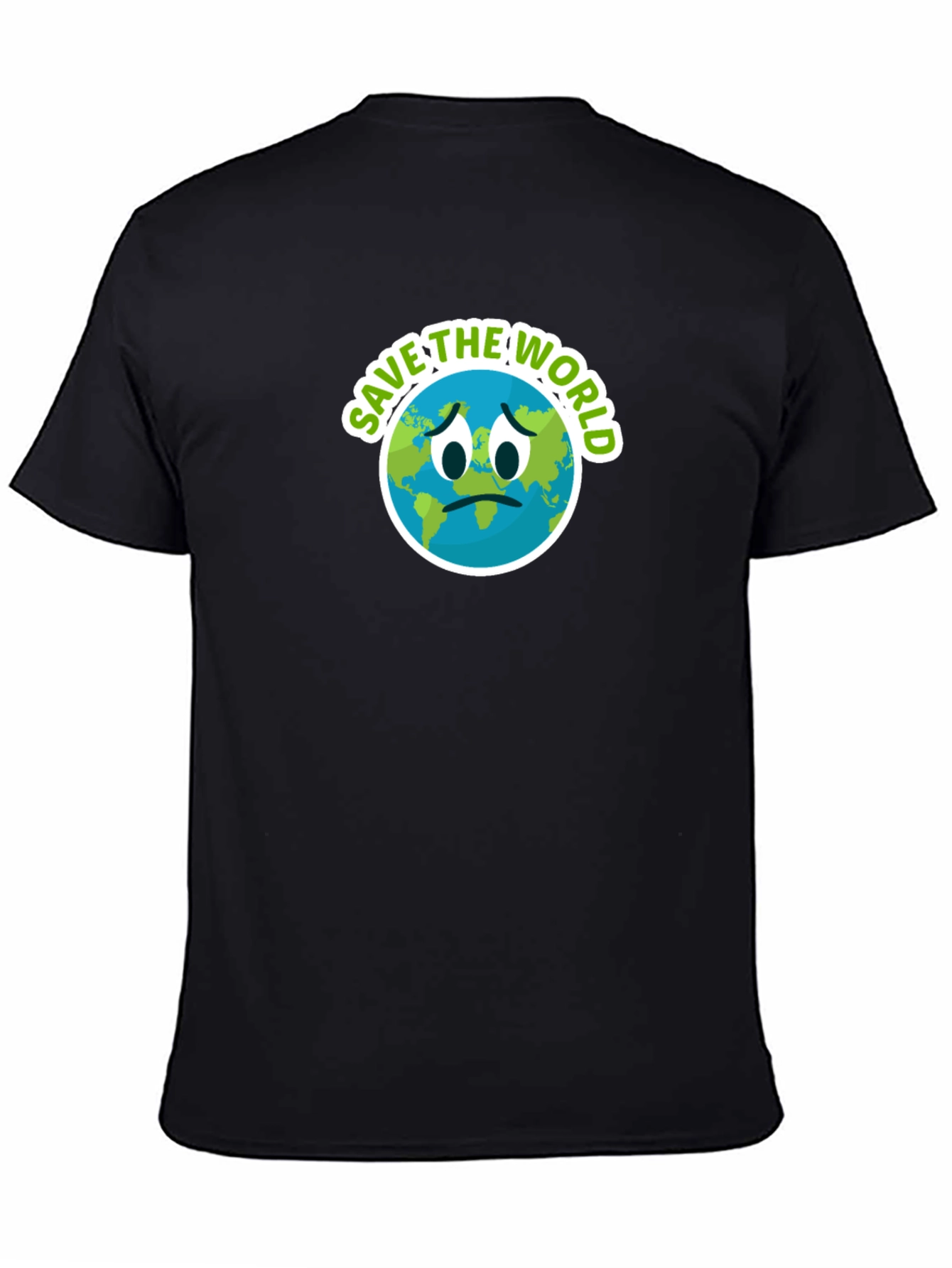 Save the World T-Shirt - Earth Emoji Design