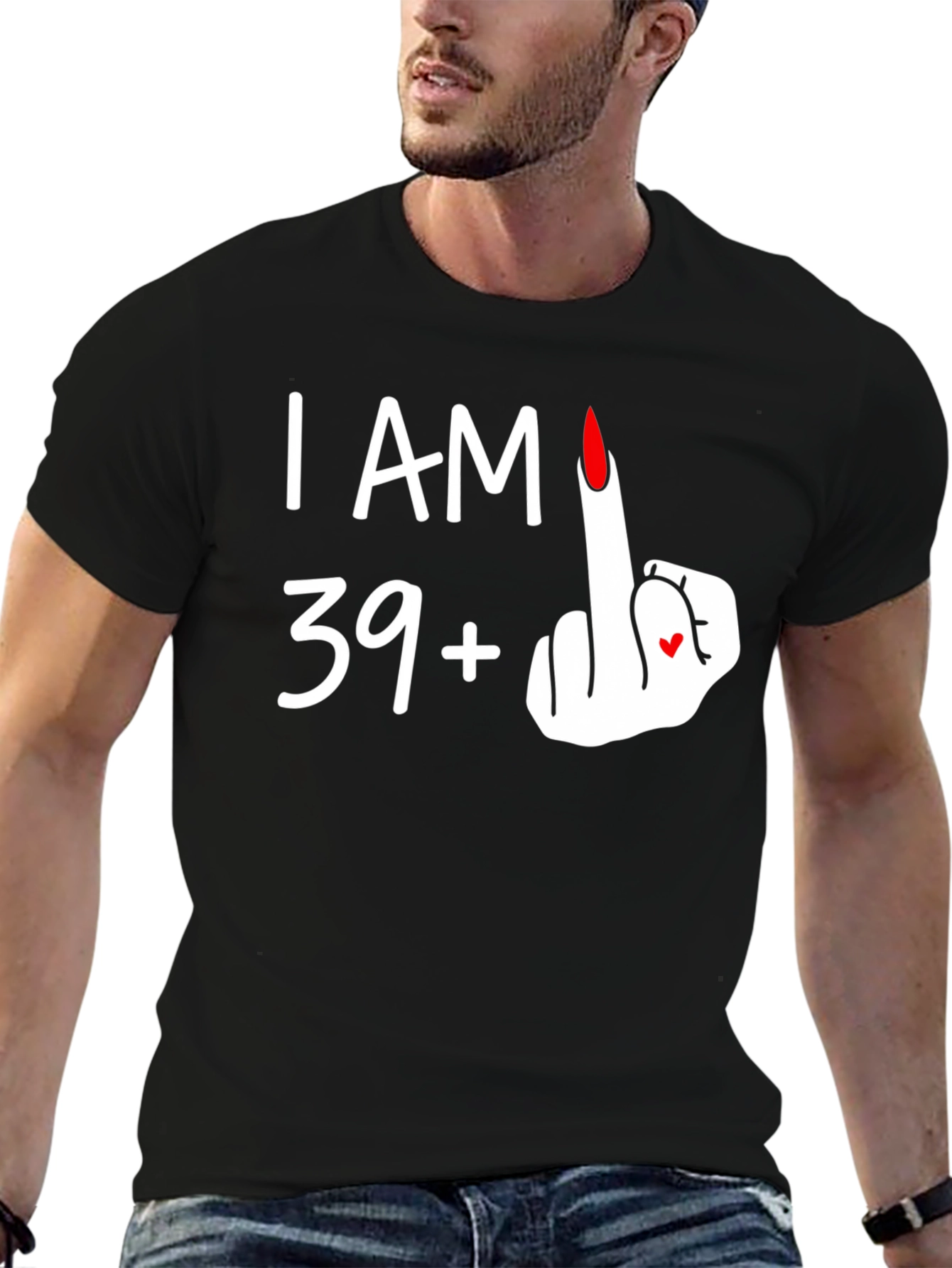 I AM 39+1 T-Shirt - Funny Birthday Tee