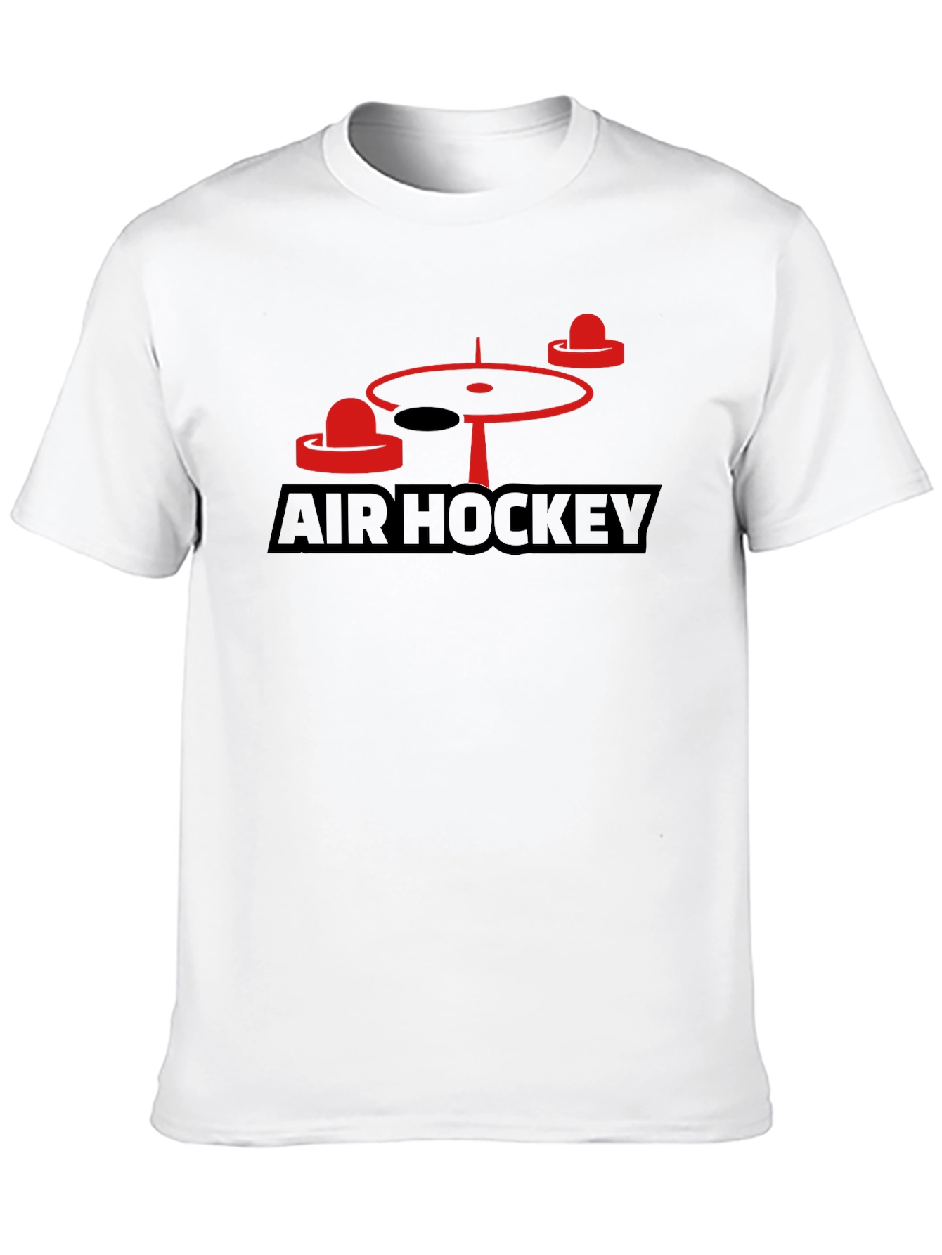 Air Hockey Graphic Tee - Black