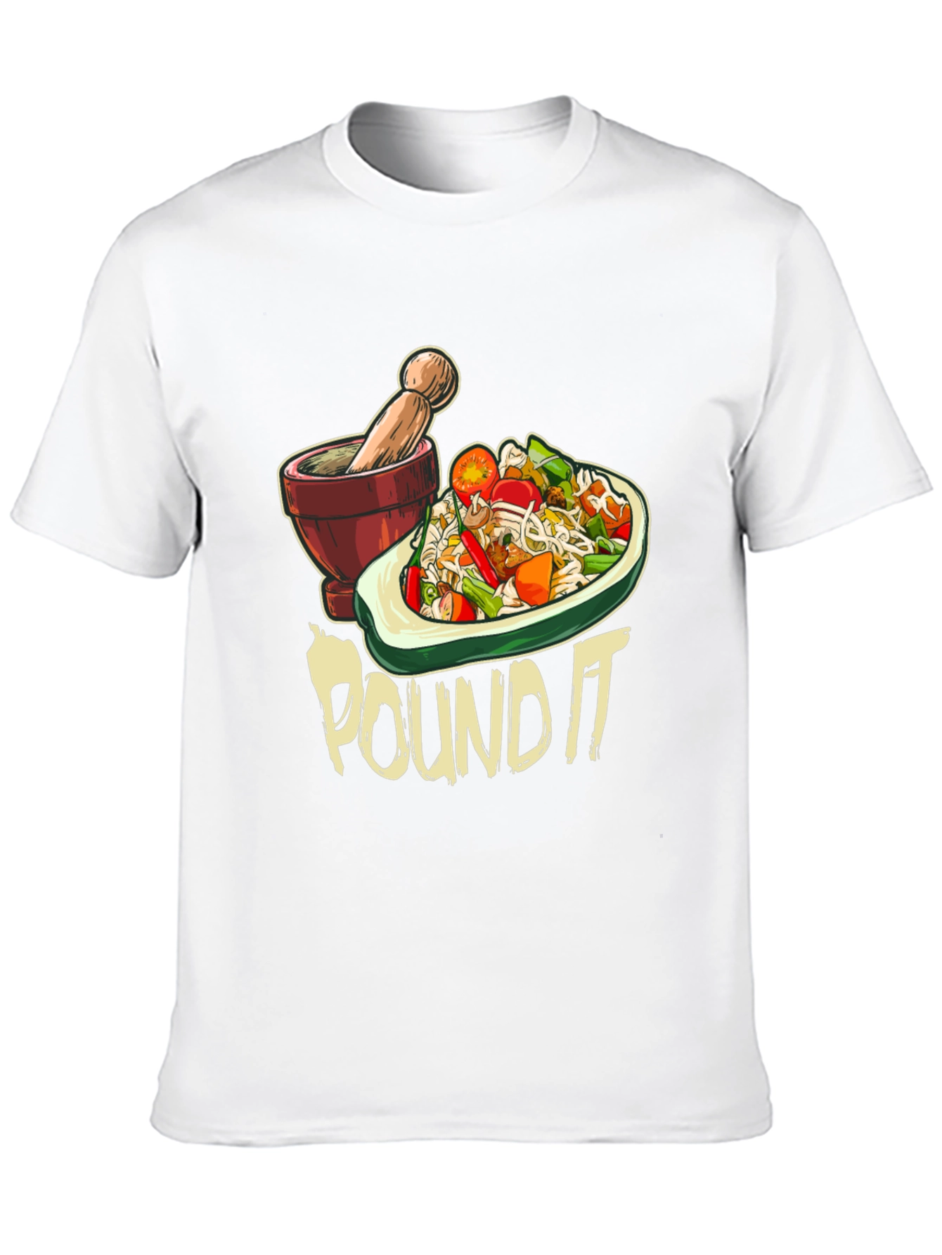 Pound It Graphic Tee - Foodie T-Shirt