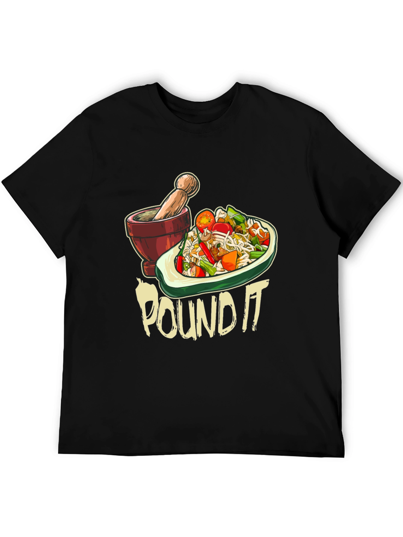 Pound It Graphic Tee - Foodie T-Shirt
