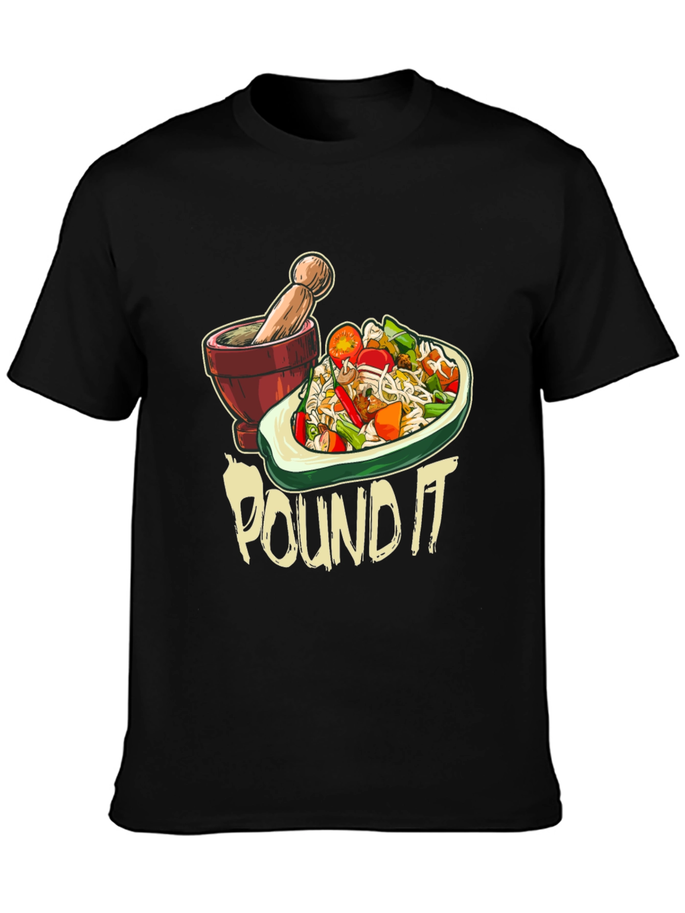 Pound It Graphic Tee - Foodie T-Shirt