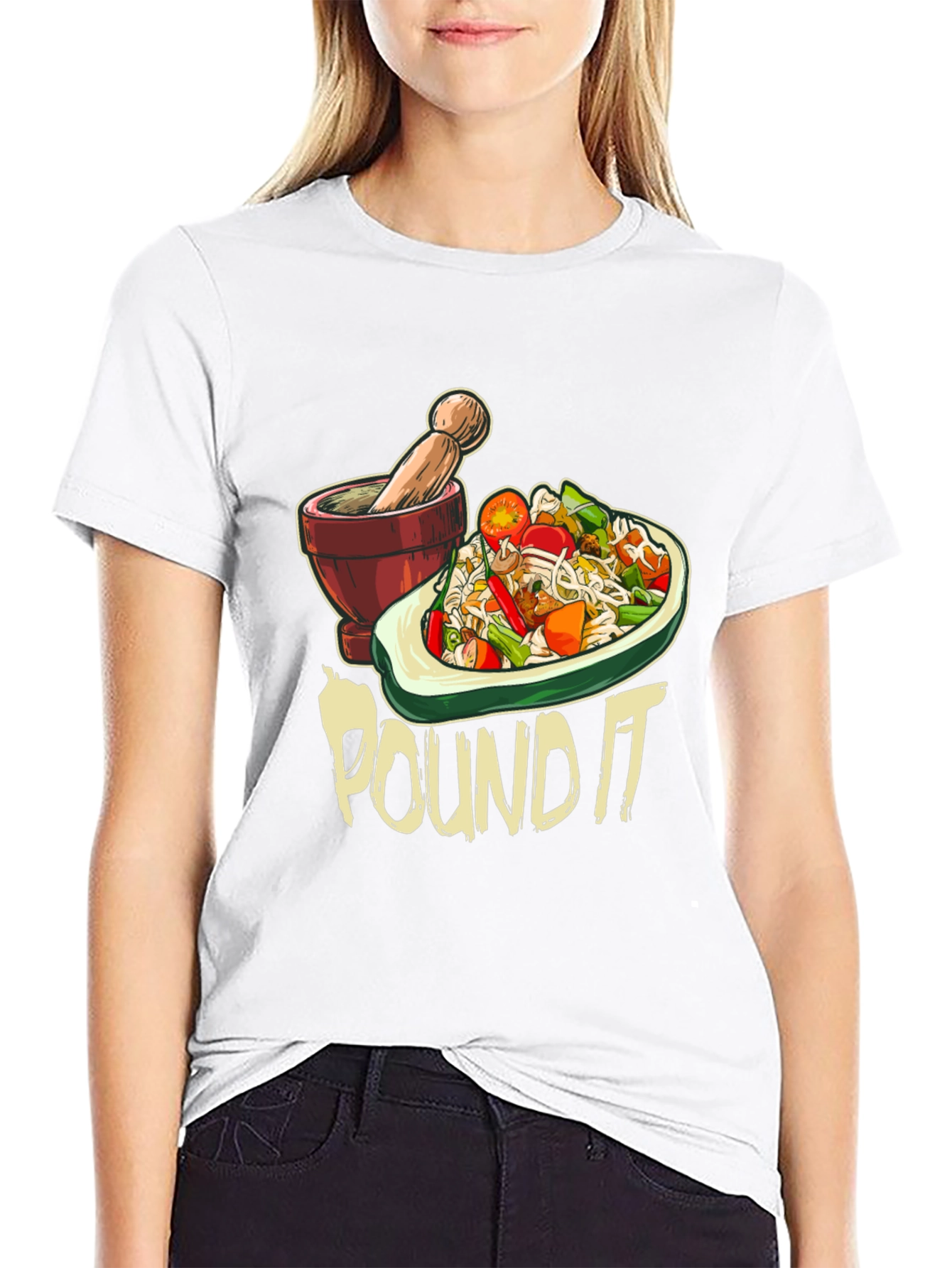Pound It Graphic Tee - Foodie T-Shirt