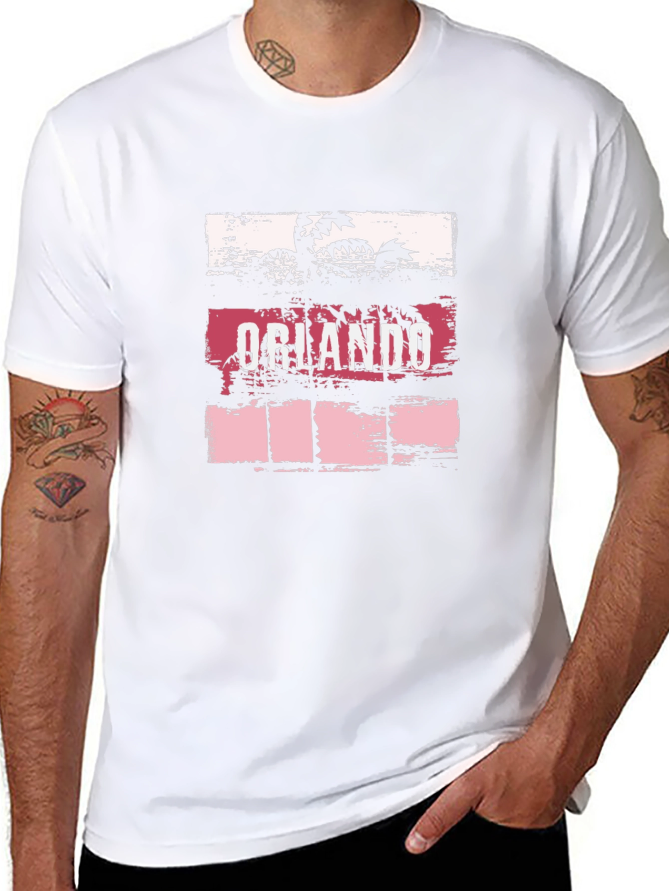 Orlando Palm Tree Graphic Tee