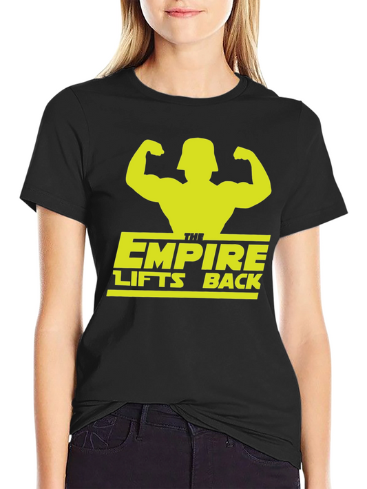 The Empire Lifts Back Black T-Shirt