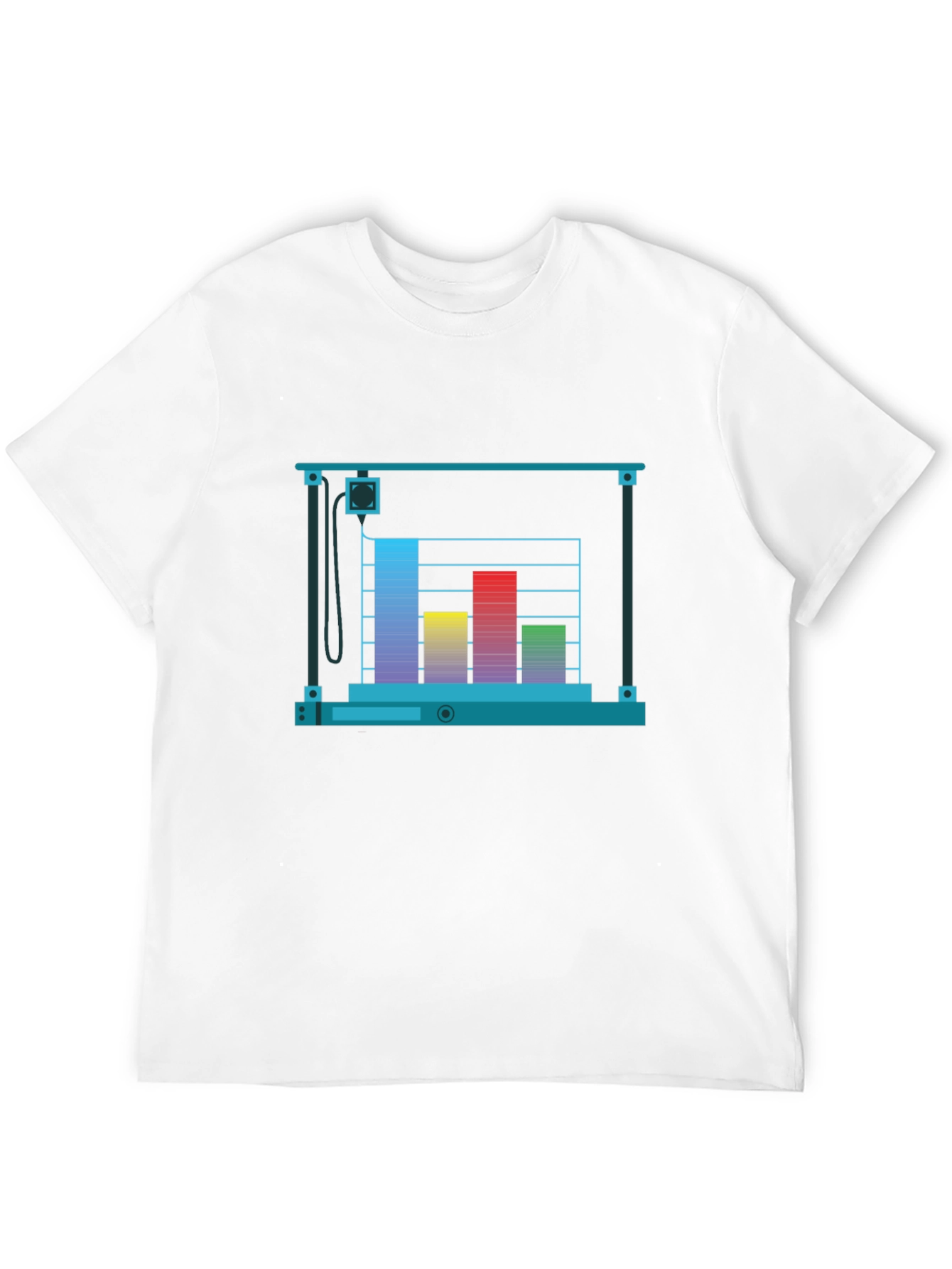 Data Chart Graphic T-Shirt