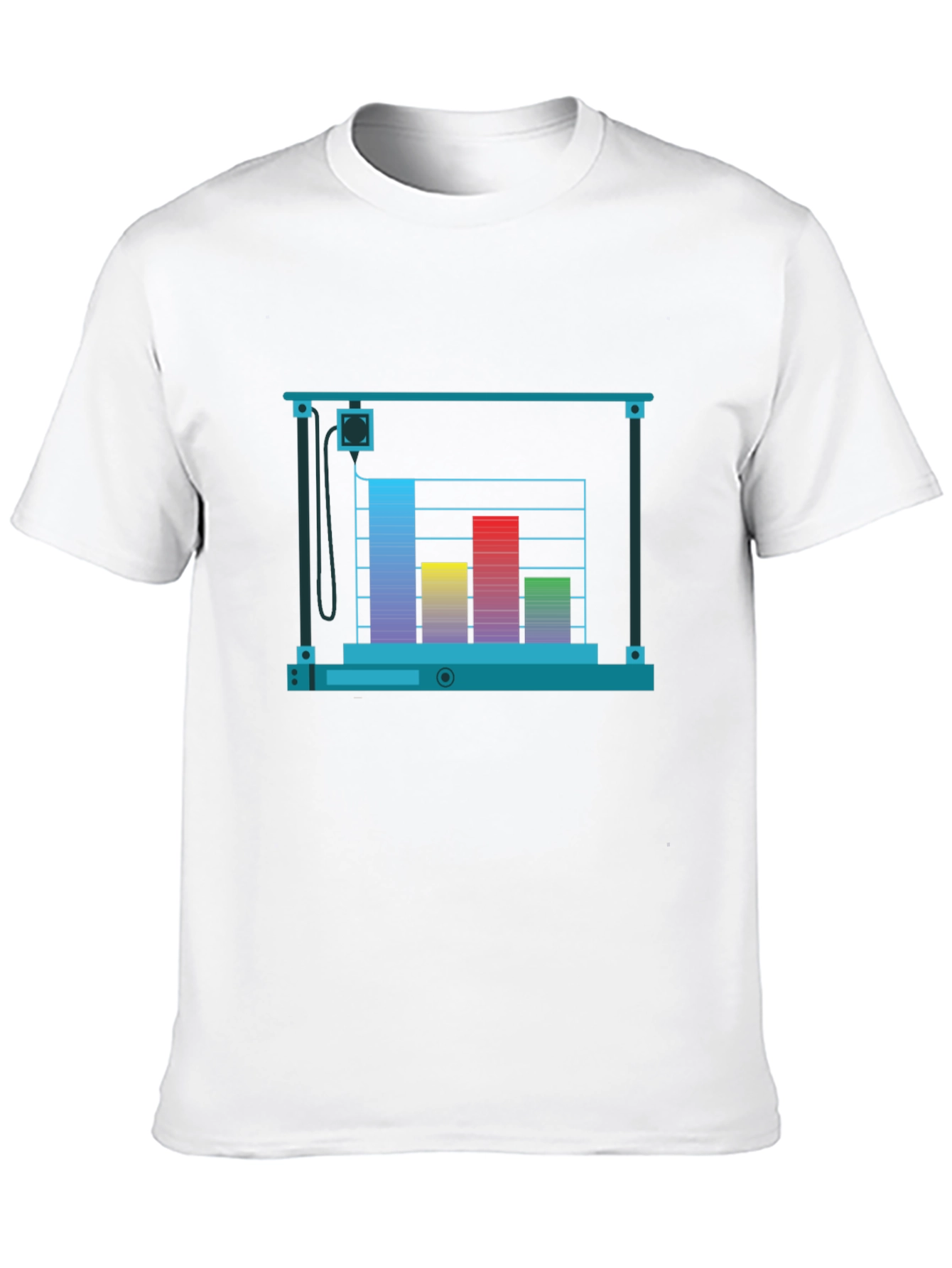Data Chart Graphic T-Shirt