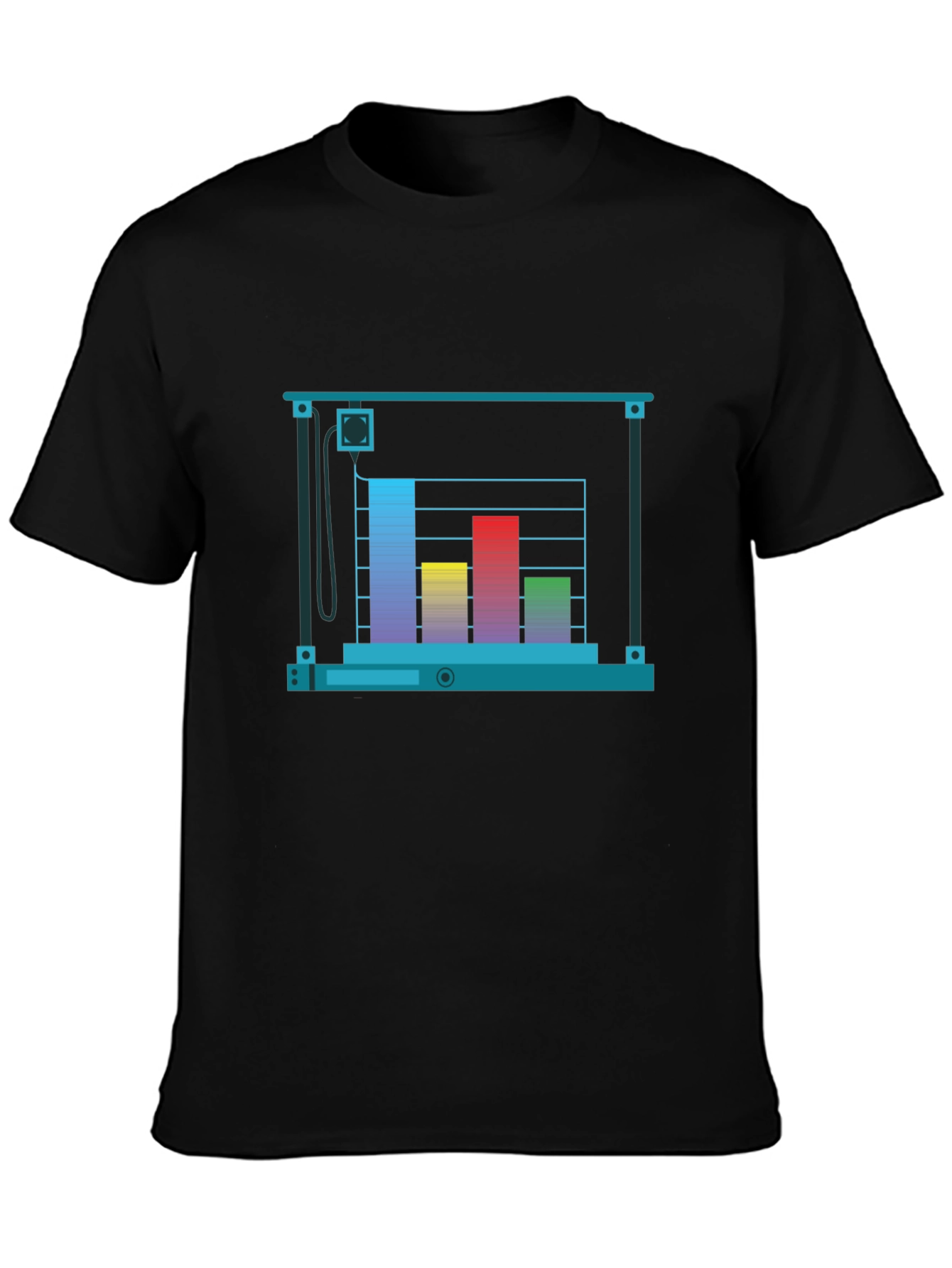 Data Chart Graphic T-Shirt