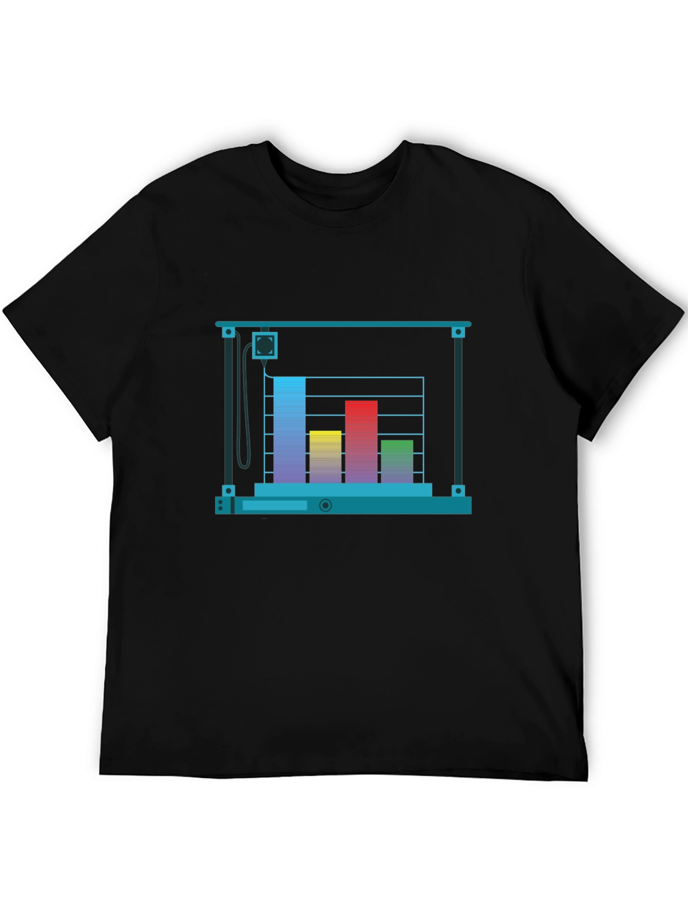 Data Chart Graphic T-Shirt