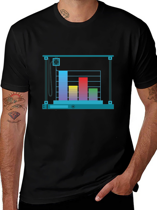Data Chart Graphic T-Shirt