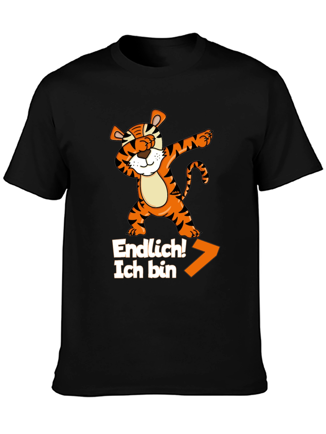 Dabbing Tiger T-Shirt - Endlich! Ich Bin!