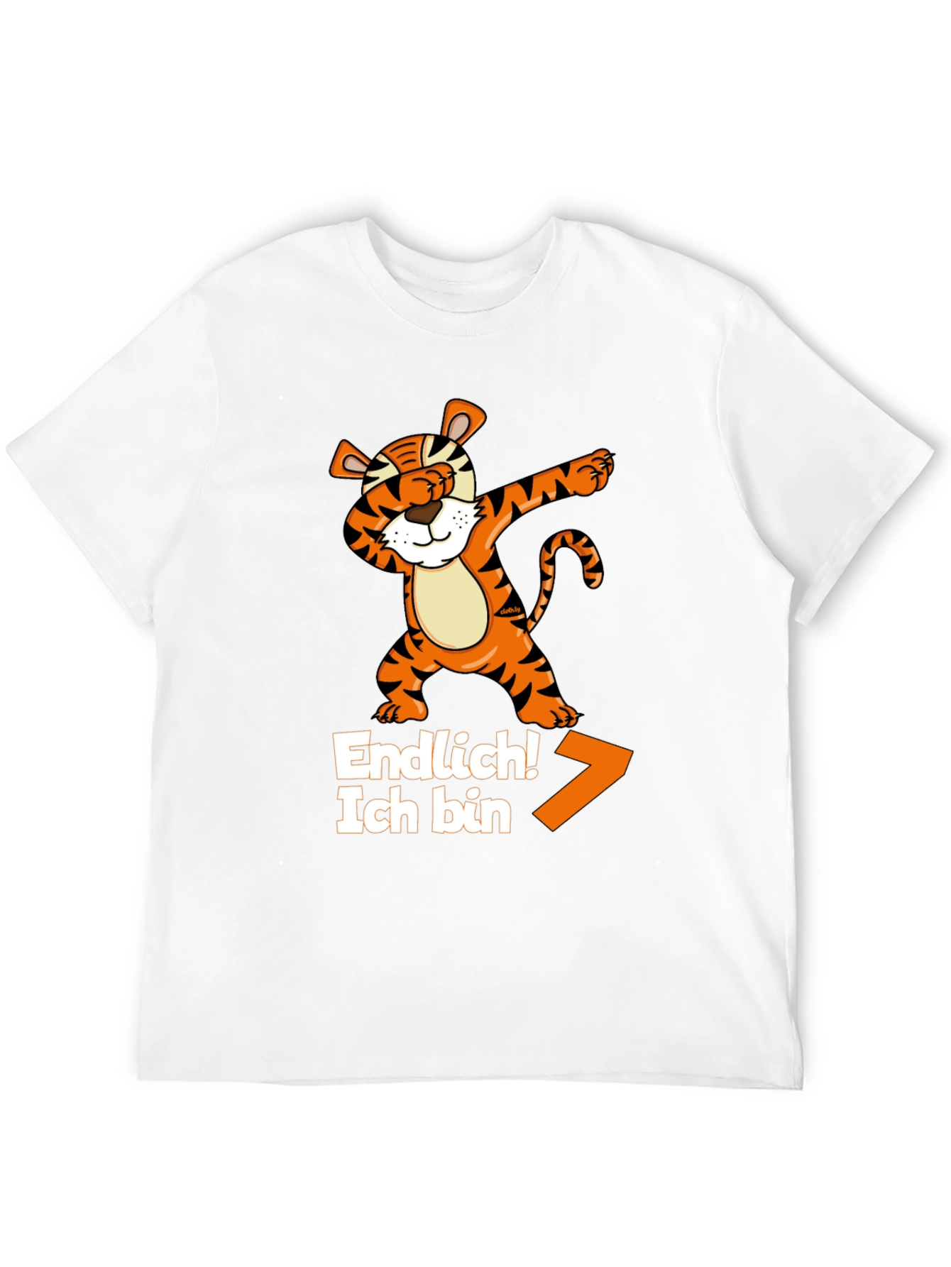 Dabbing Tiger T-Shirt - Endlich! Ich Bin!