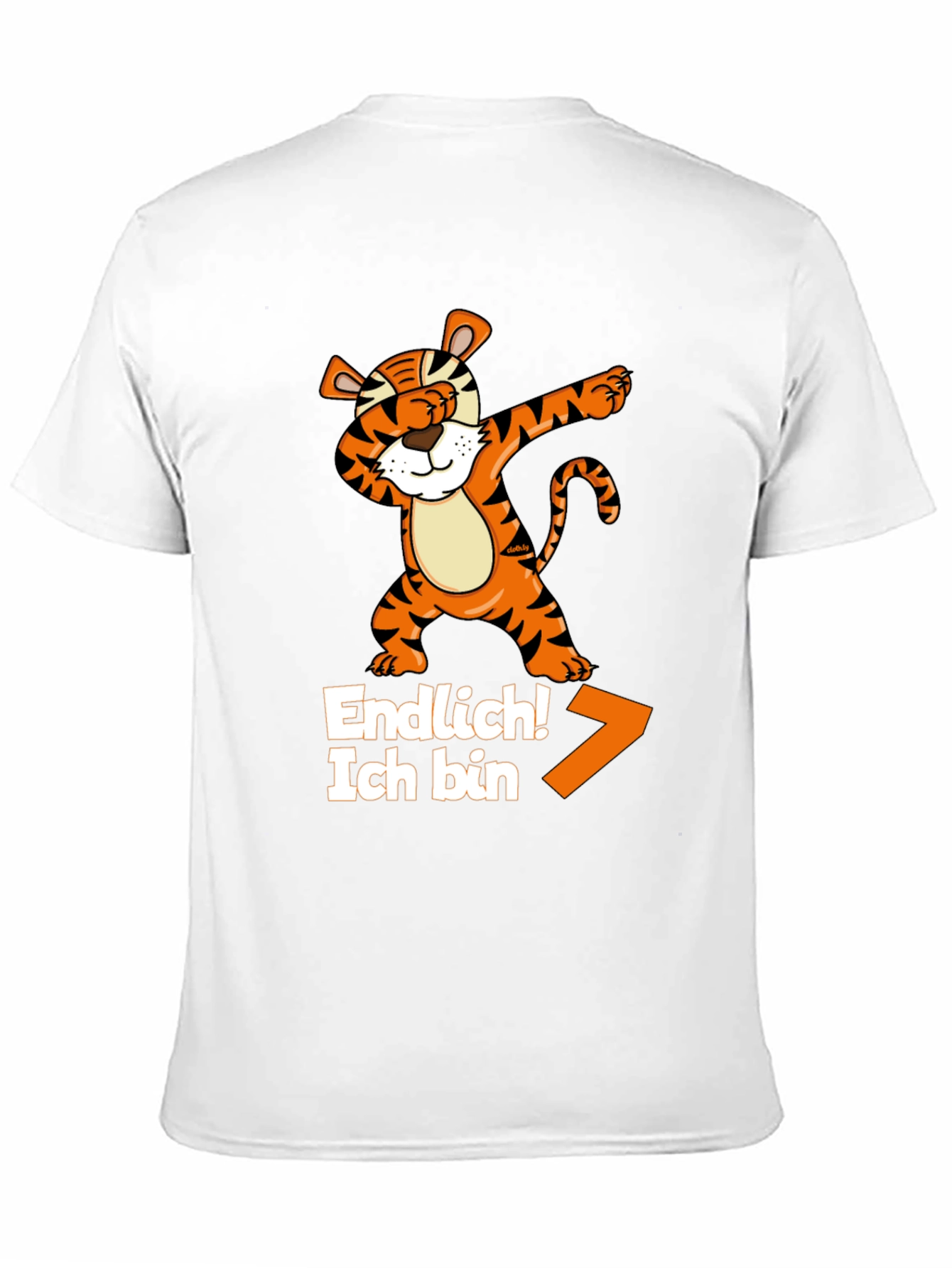 Dabbing Tiger T-Shirt - Endlich! Ich Bin!