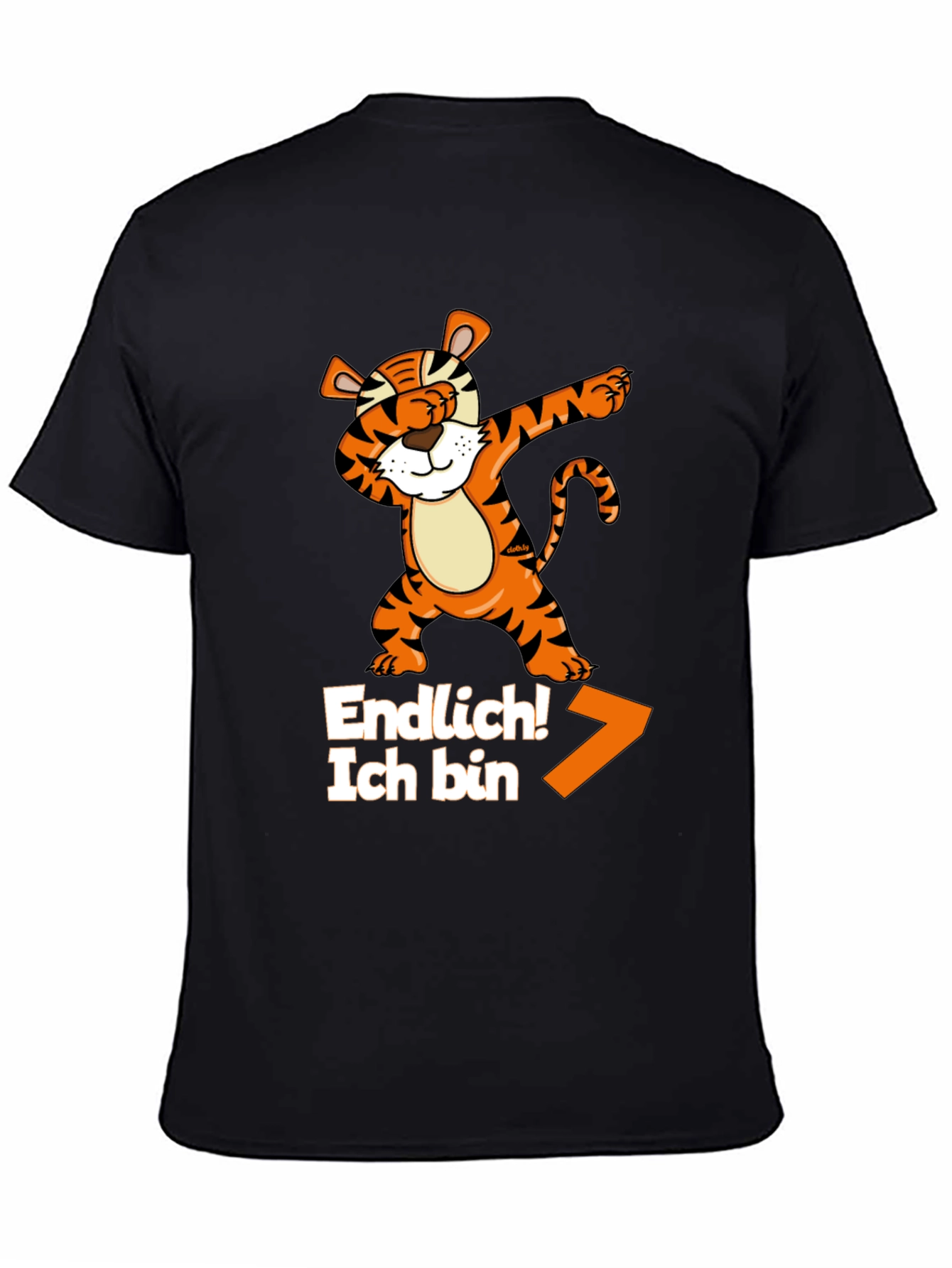 Dabbing Tiger T-Shirt - Endlich! Ich Bin!