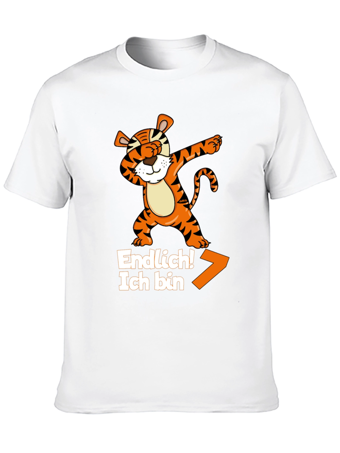 Dabbing Tiger T-Shirt - Endlich! Ich Bin!